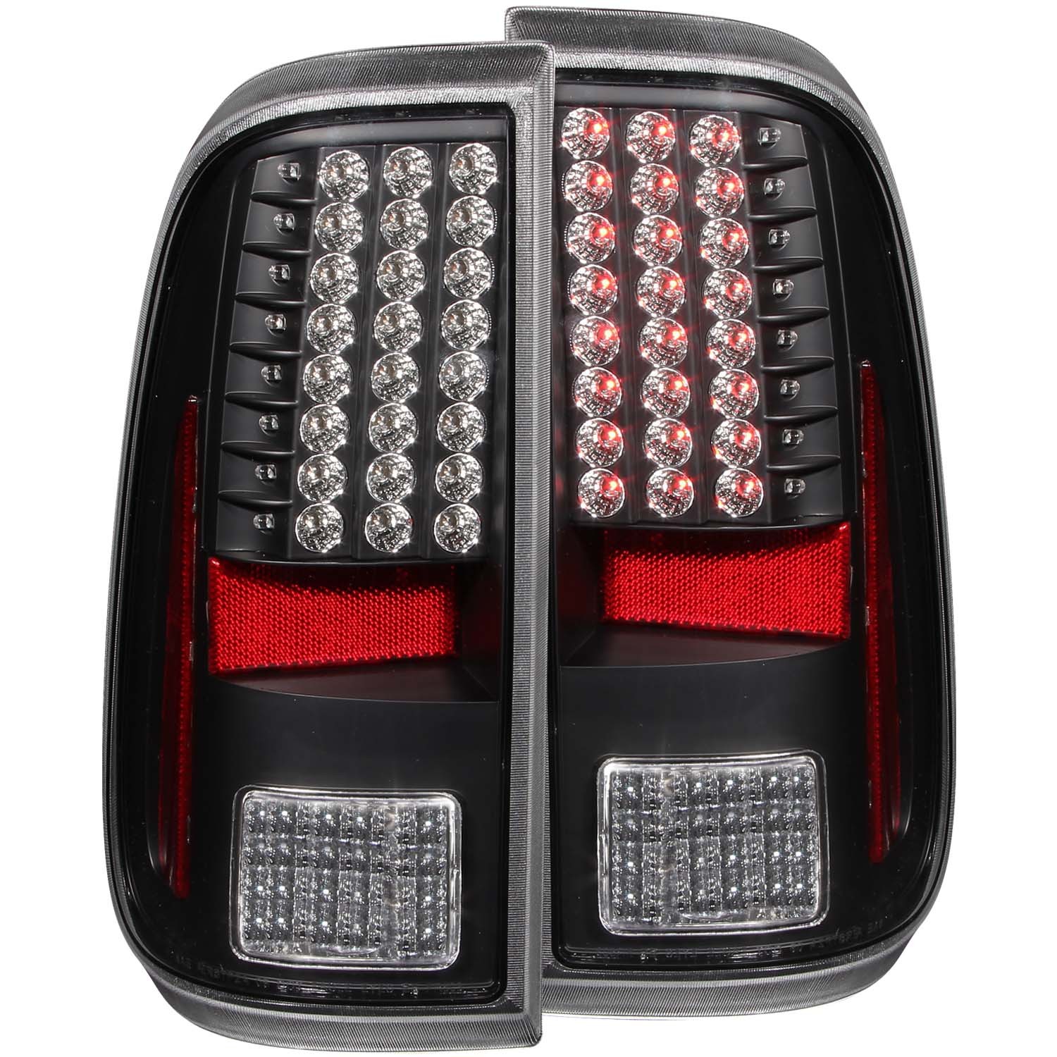 LED Tail Light Compatible with Ford F-250 F-250 Super Duty F-350 Super Duty F-450 Super Duty F-550 Super Duty 2008-2015 Includes Left Driver and Right Passenger Side Tail Lights