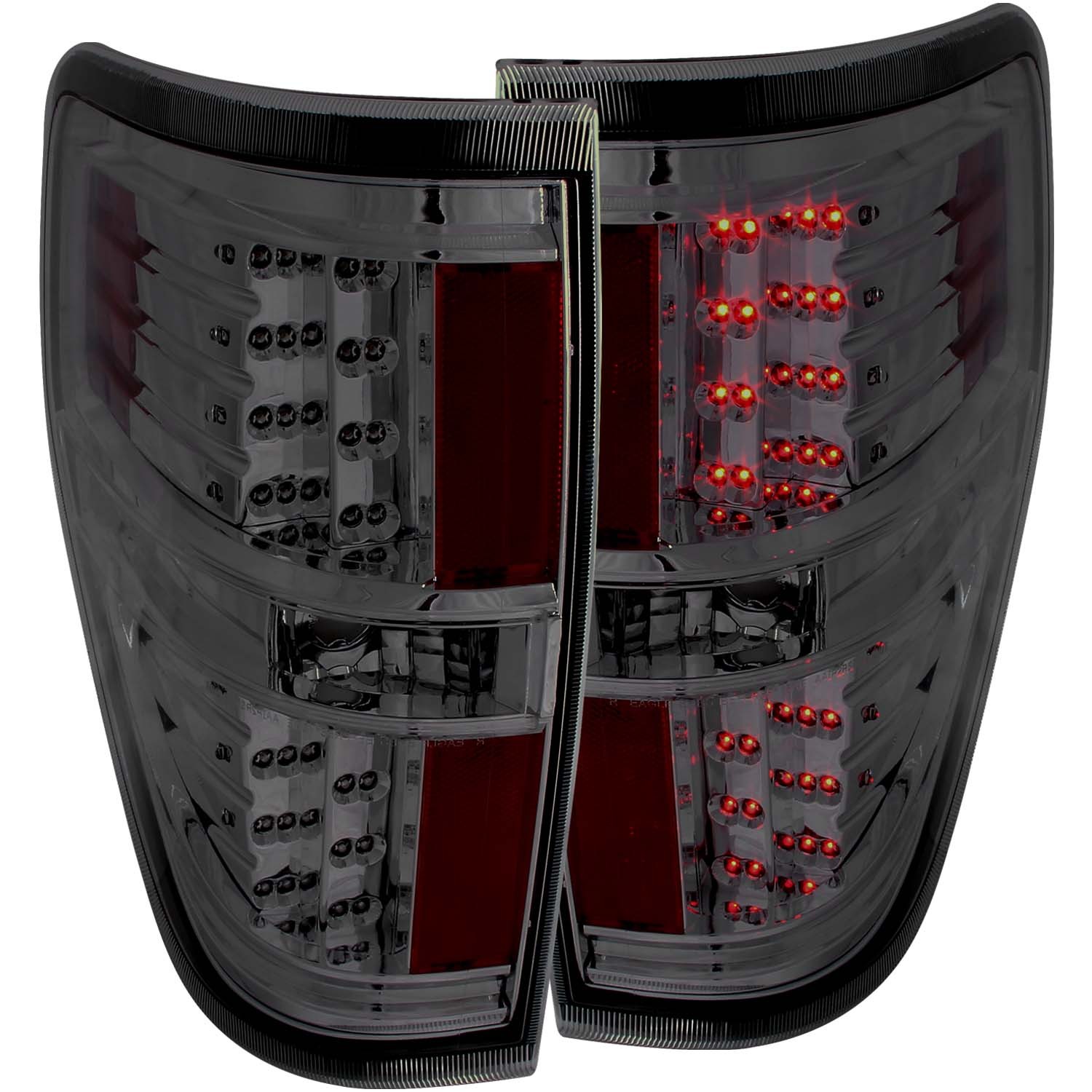 LED Tail Light Compatible with Ford F-150 2009-2014 Includes Left Driver and Right Passenger Side Tail Lights