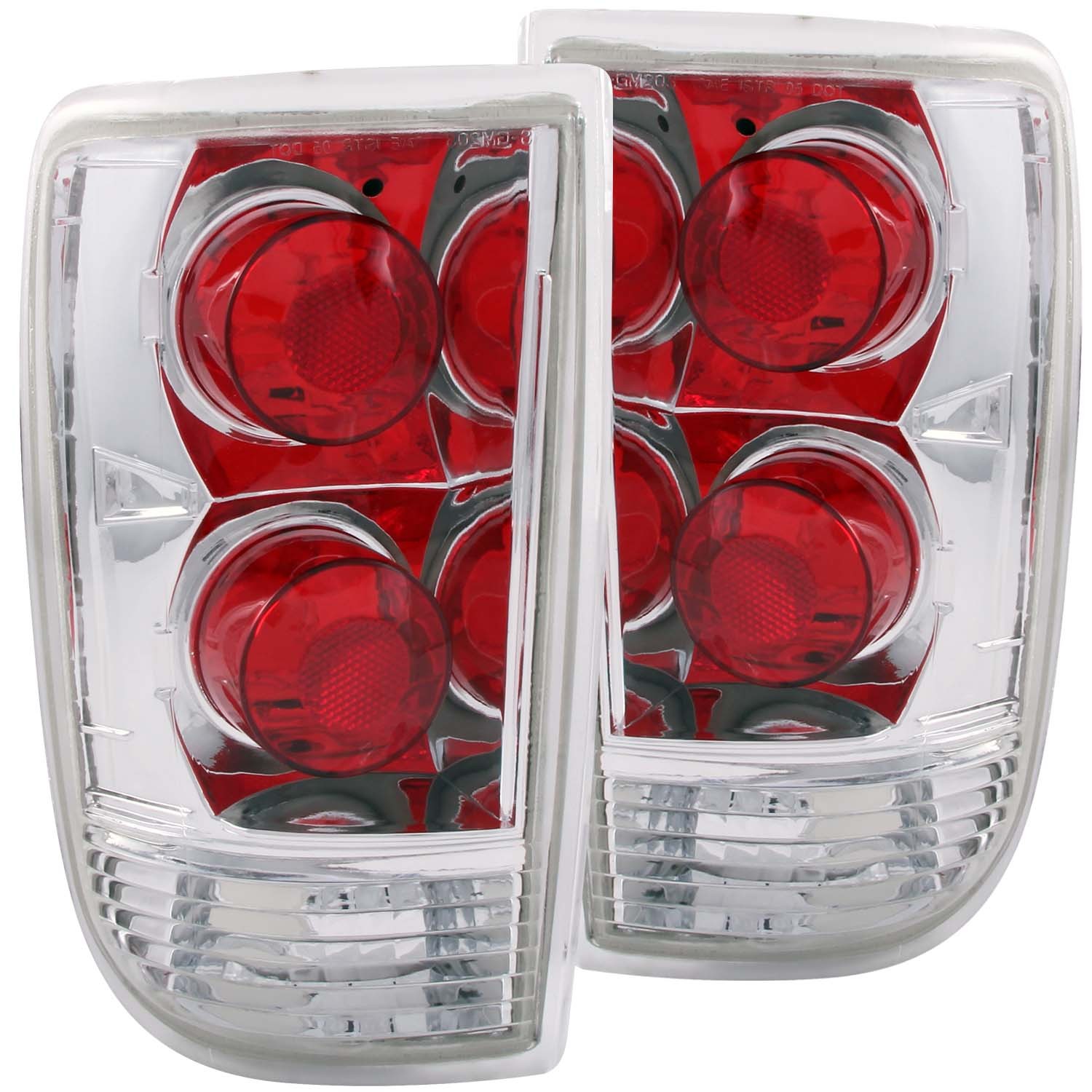 Incandescent Tail Light Compatible with Chevrolet GMC Oldsmobile Blazer Bravada Envoy Jimmy S-10 Blazer S-15 Jimmy 1995-2005 Includes Left Driver and Right Passenger Side Tail Lights