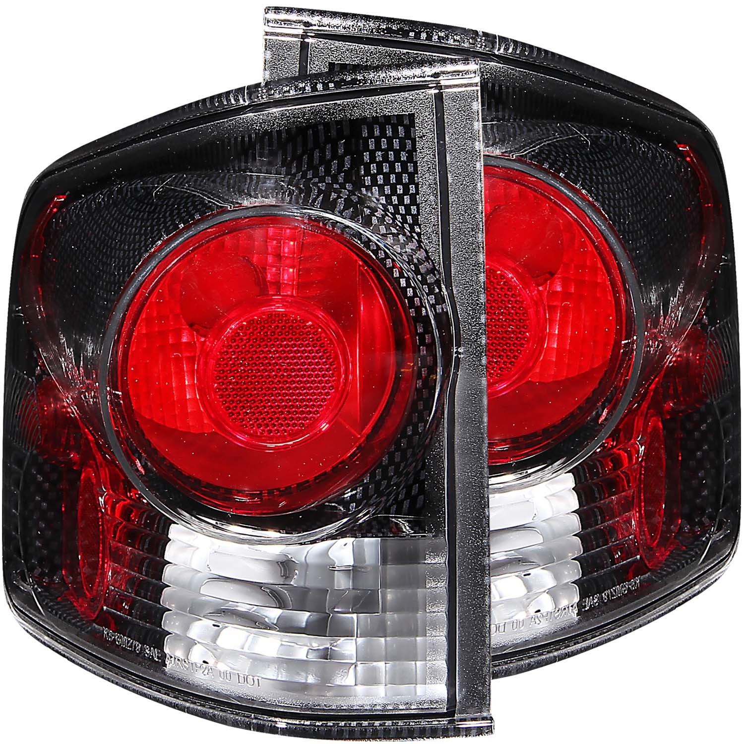 Halogen Tail Light Compatible with Chevrolet GMC Isuzu Hombre S-10 S10 Sonoma 1994-2004 Includes Left Driver and Right Passenger Side Tail Lights