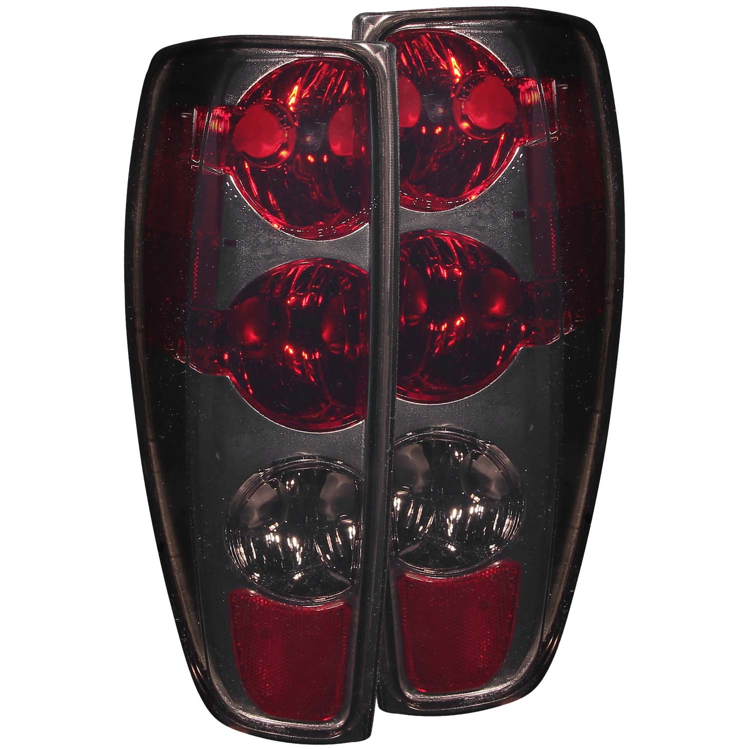 Incandescent Tail Light Compatible with Chevrolet GMC Canyon Colorado 2004-2012 Includes Left Driver and Right Passenger Side Tail Lights