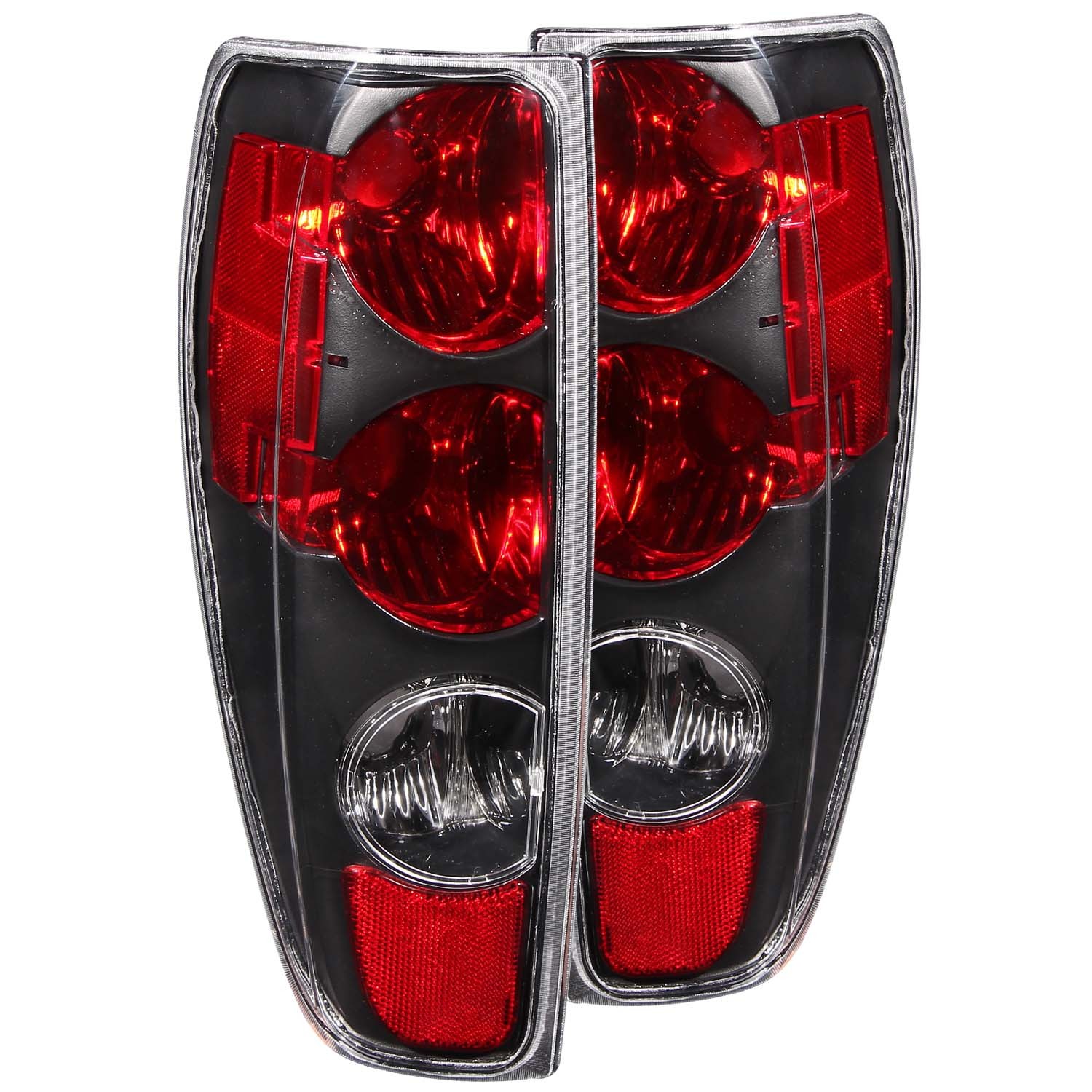 Incandescent Tail Light Compatible with Chevrolet GMC Canyon Colorado 2004-2012 Includes Left Driver and Right Passenger Side Tail Lights
