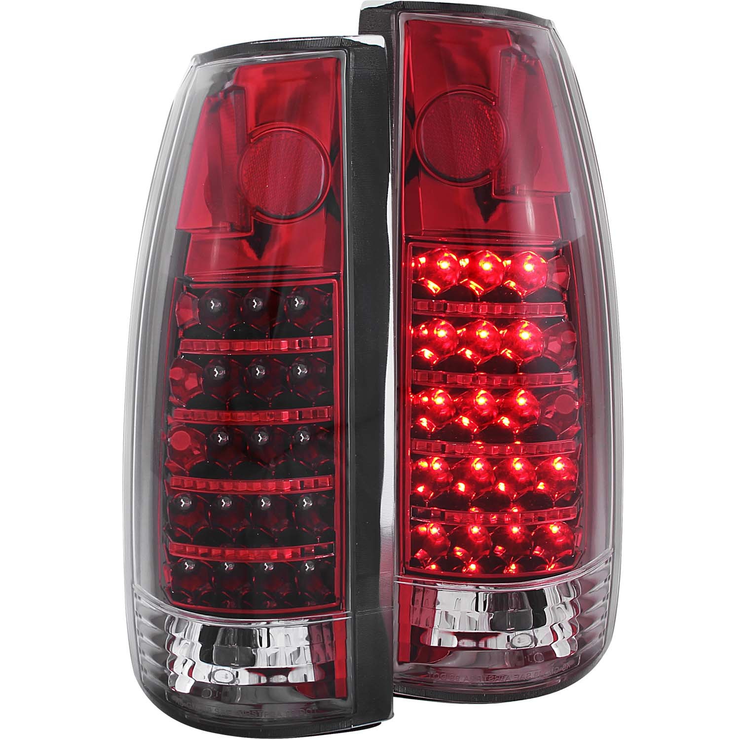 LED Tail Light Compatible with Cadillac Chevrolet GMC Blazer (Full-Size) C / K Models Escalade Suburban Tahoe Yukon 1988-2000 Includes Left Driver and Right Passenger Side Tail Lights