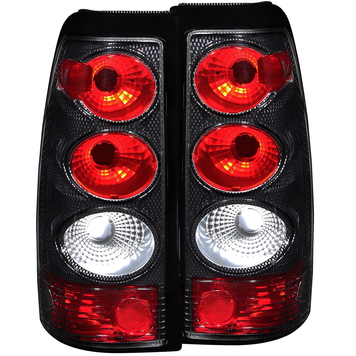 Incandescent Tail Light Compatible with Chevrolet Silverado 1500 Silverado 1500 HD Silverado 2500 Silverado 2500 HD 2003-2006 Includes Left Driver and Right Passenger Side Tail Lights