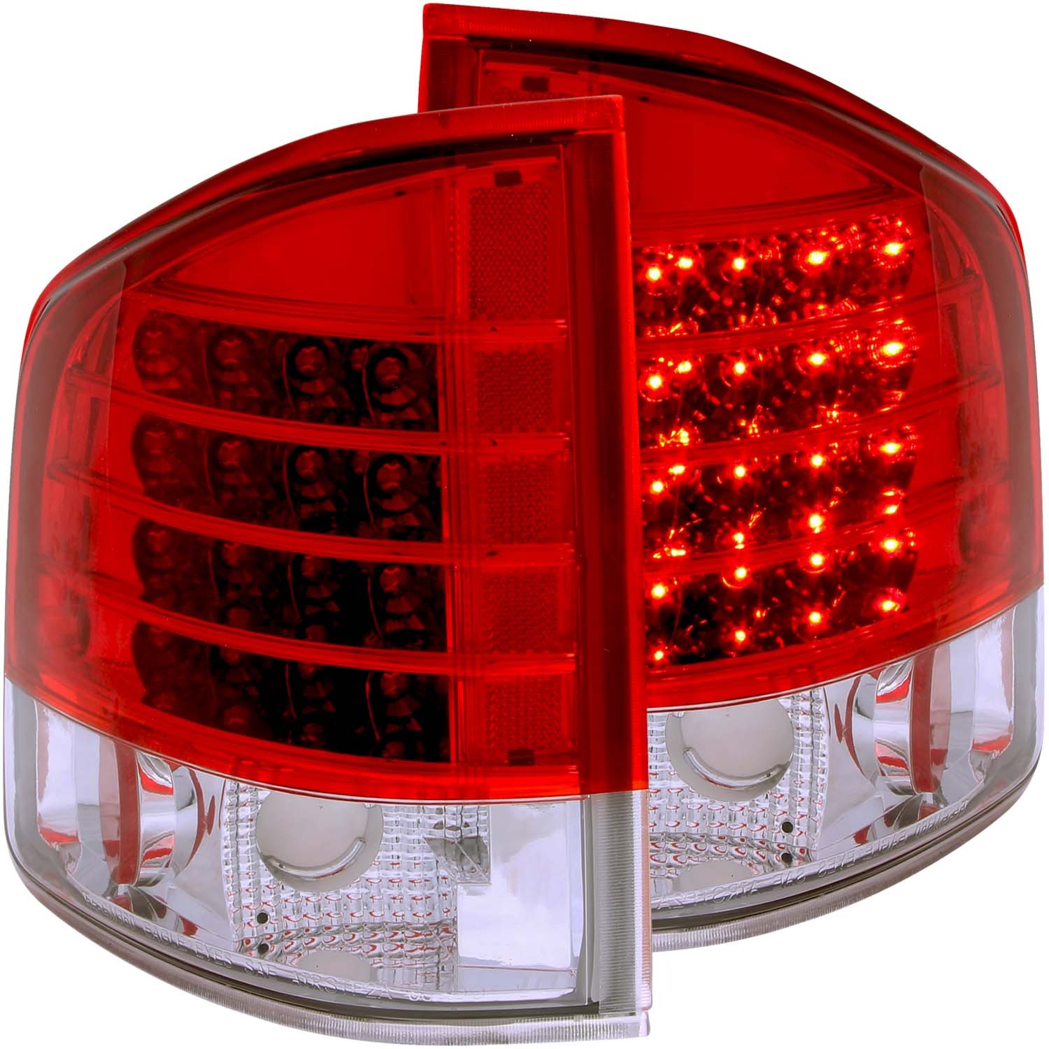 LED Tail Light Compatible with Chevrolet GMC Isuzu Hombre S-10 S10 Sonoma 1994-2004 Includes Left Driver and Right Passenger Side Tail Lights