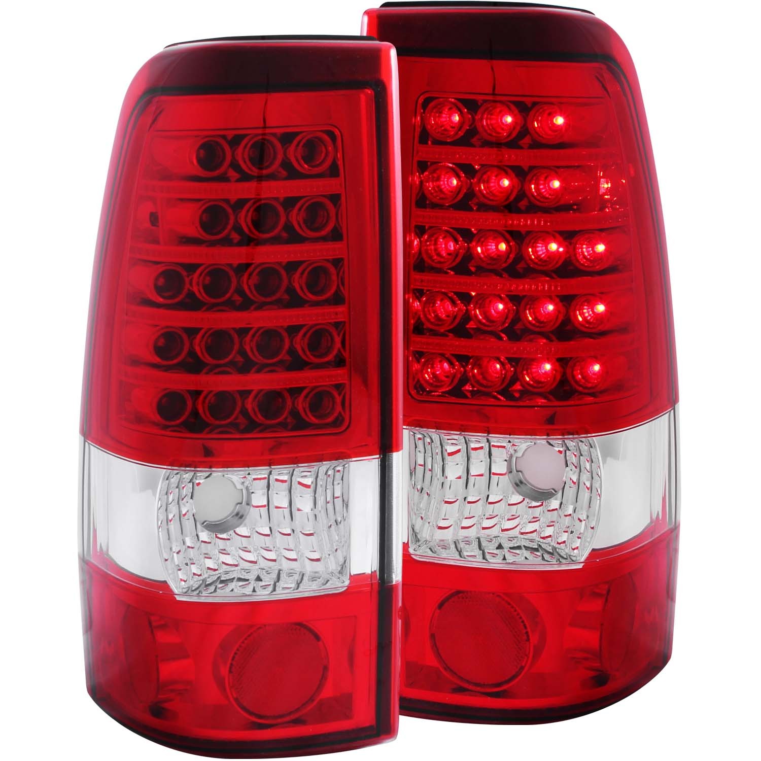 LED Tail Lights Compatible with Chevrolet GMC Sierra 1500 2500 Silverado 1500 2500 3500 1999-2006 Includes Left Driver and Right Passenger SideTail Lamps