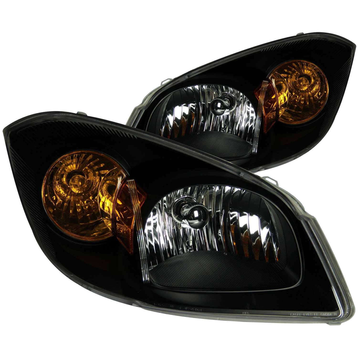 Headlight Set For 05-10 Chevrolet Cobalt, 07-09 Pontiac G5, 05-06 Pontiac Pursuit