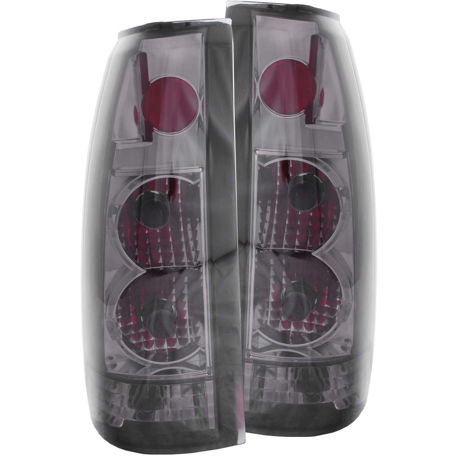 Incandescent Tail Light Compatible with Cadillac Chevrolet GMC Blazer C / K Models Escalade Pickup Suburban Tahoe Yukon 1988-2000 Includes Left Driver and Right Passenger Side Tail Lights