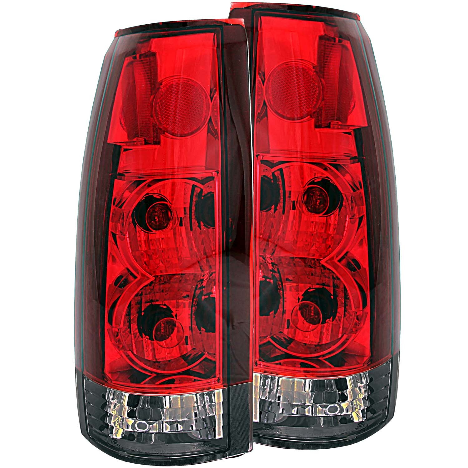 Incandescent Tail Light Compatible with Cadillac Chevrolet GMC Blazer C / K Models Pickup Escalade Suburban 1500 Tahoe Yukon 1988-2000 Includes Left Driver and Right Passenger Side Tail Lights
