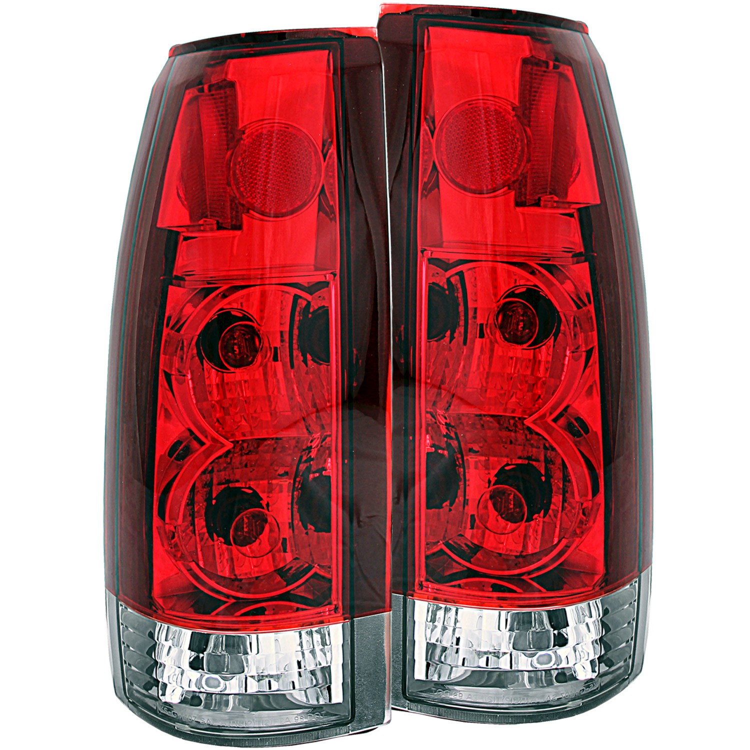 Incandescent Tail Light Compatible with Cadillac Chevrolet GMC Blazer C / K Models Pickup Escalade Suburban Tahoe Yukon 1988-2000 Includes Left Driver and Right Passenger Side Tail Lights