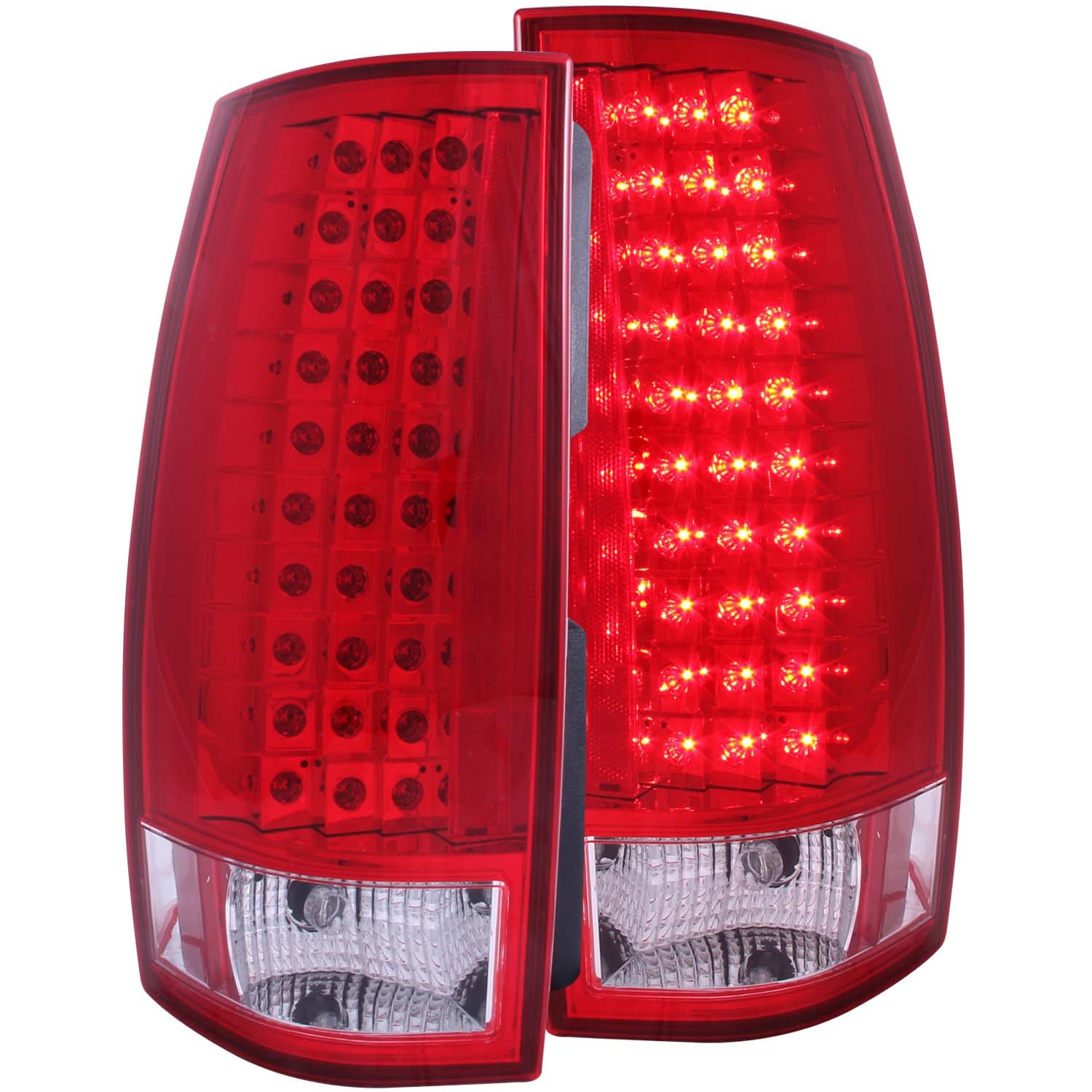 LED Tail Light Compatible with Chevrolet GMC Suburban Tahoe Yukon Yukon Denali 2007-2013 Includes Left Driver and Right Passenger Side Tail Lights