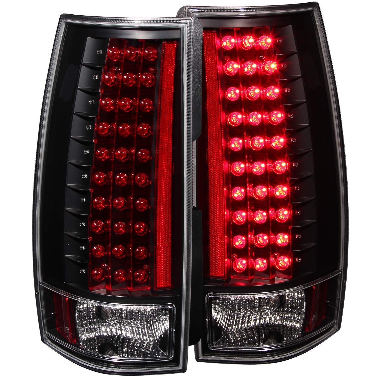 LED Tail Light Compatible with Chevrolet GMC Suburban Tahoe Yukon Yukon XL 2007-2013 Includes Left Driver and Right Passenger Side Tail Lights