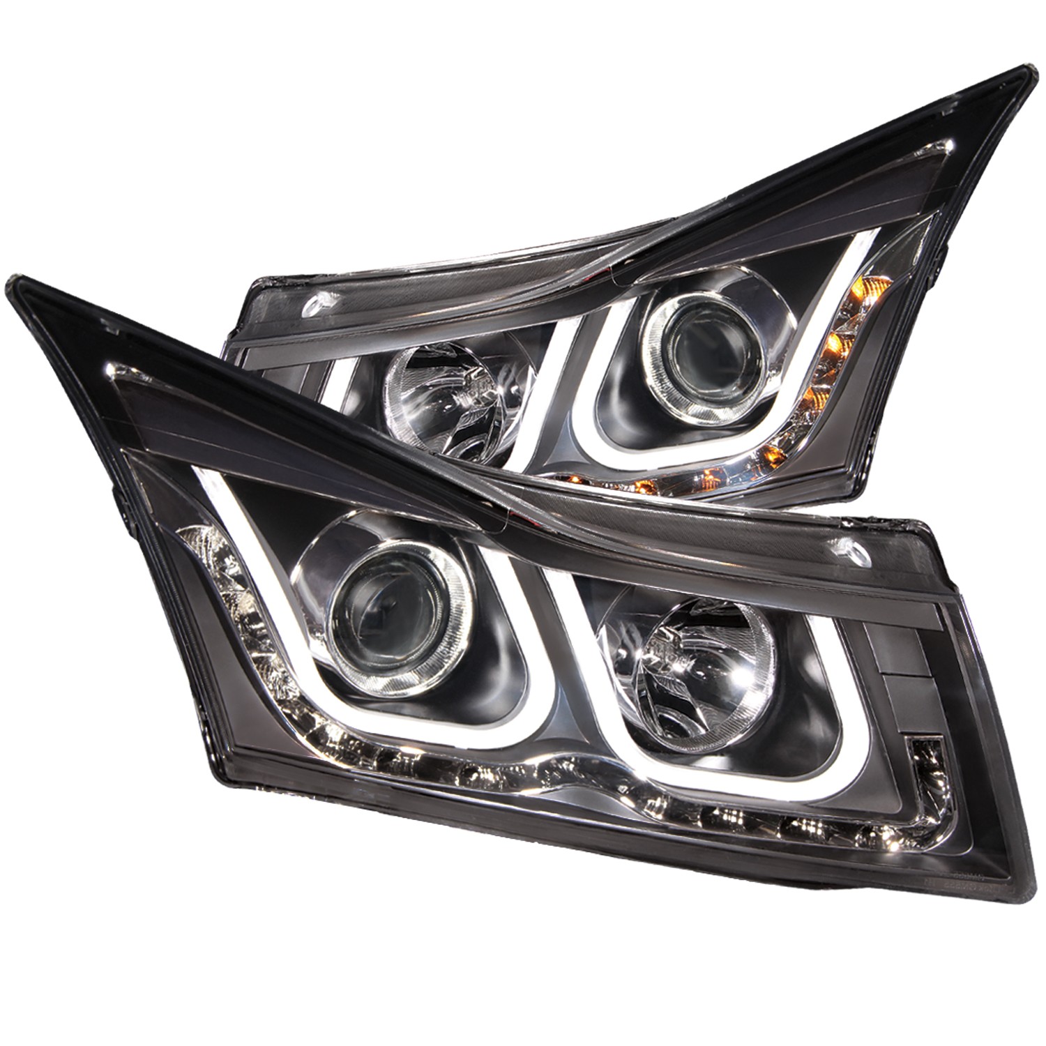 Headlight Set For 11-15 Chevrolet Cruze