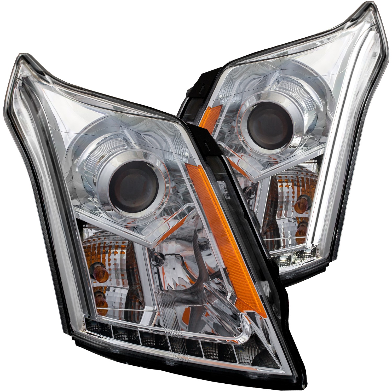 Headlight Set For 10-14 Cadillac SRX