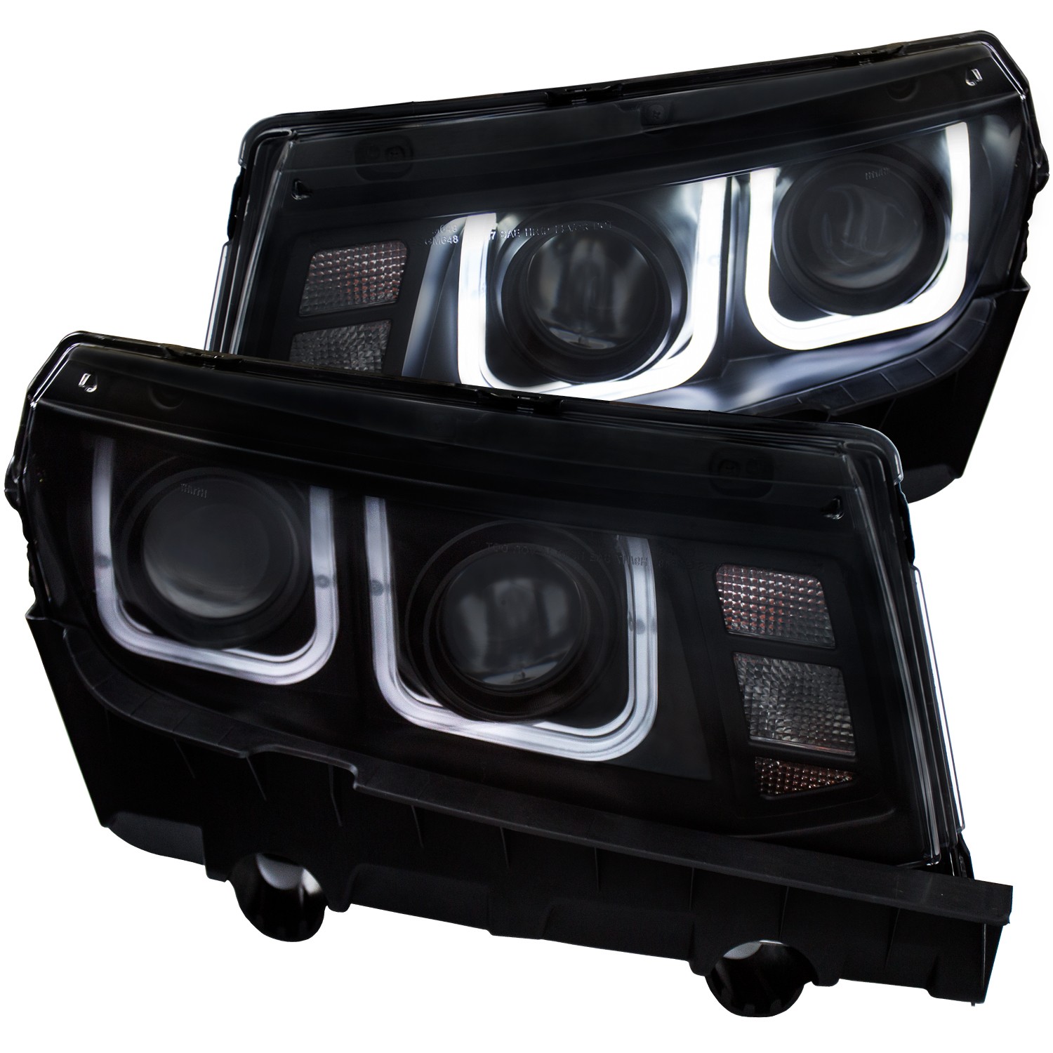 Headlight Set For 14-15 Chevrolet Camaro