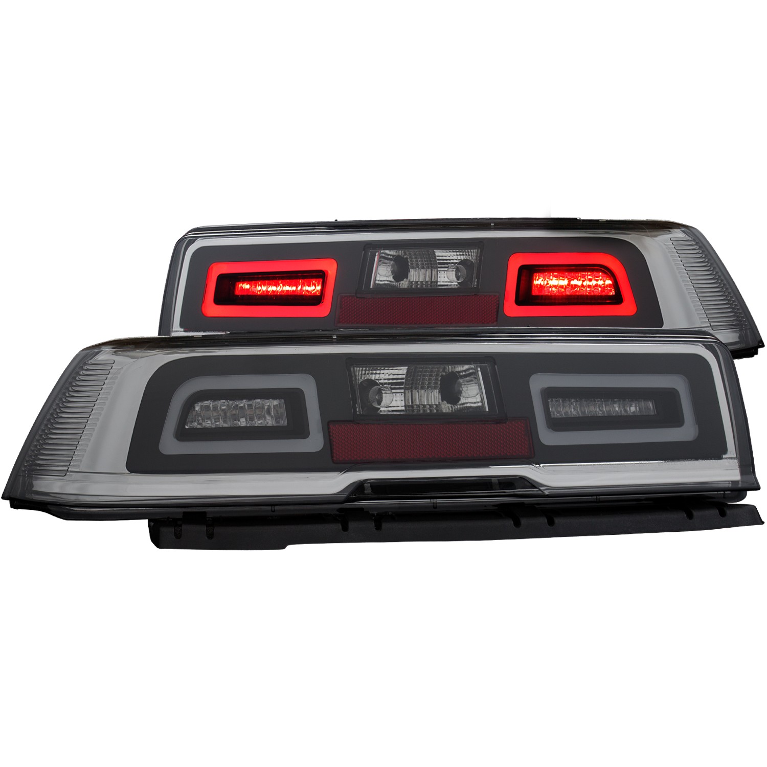 LED Tail Light Compatible with Chevrolet Camaro 2014-2015 Includes Left Driver and Right Passenger Side Tail Lights with Smoke Lens