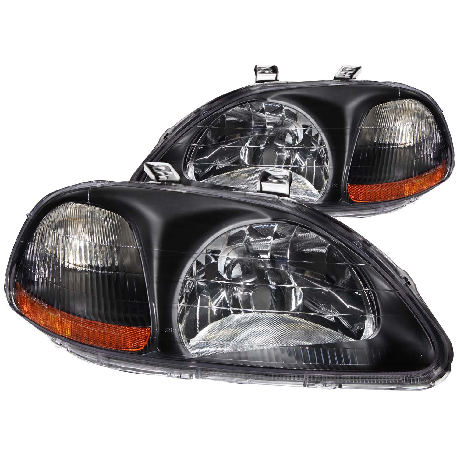 Headlight Set For 96-98 Honda Civic