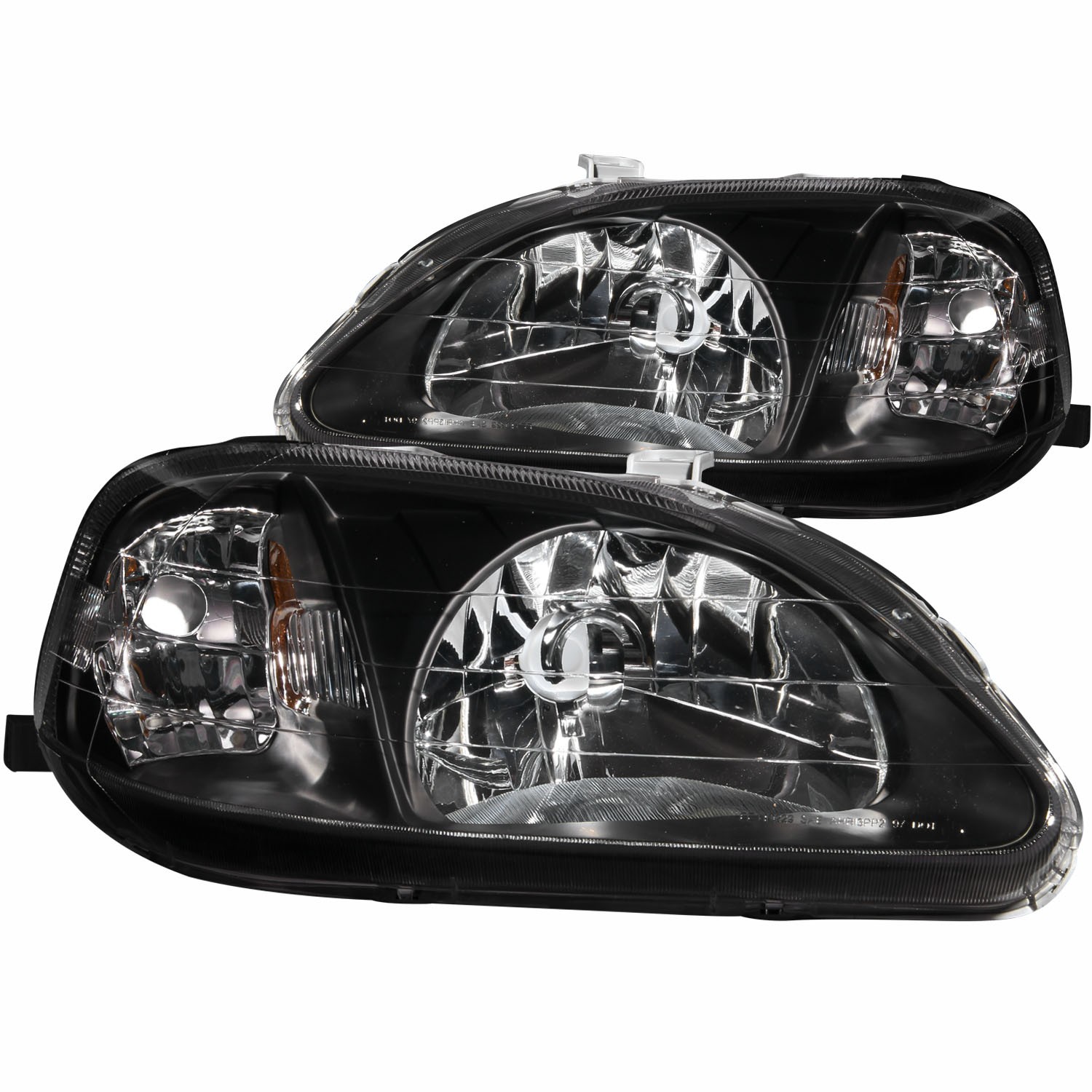 Headlight Set For 99-00 Honda Civic