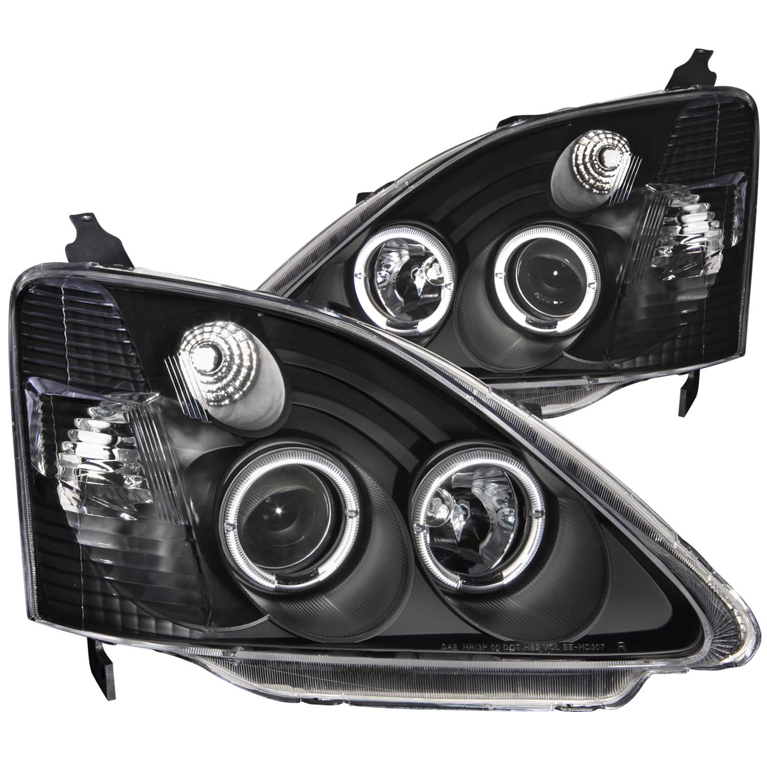Headlight Set For 02-03 Honda Civic