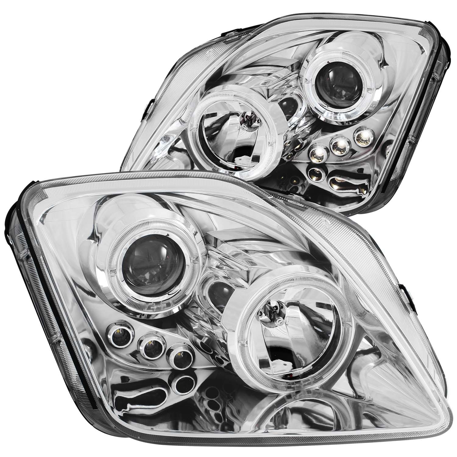 Headlight Set For 97-01 Honda Prelude