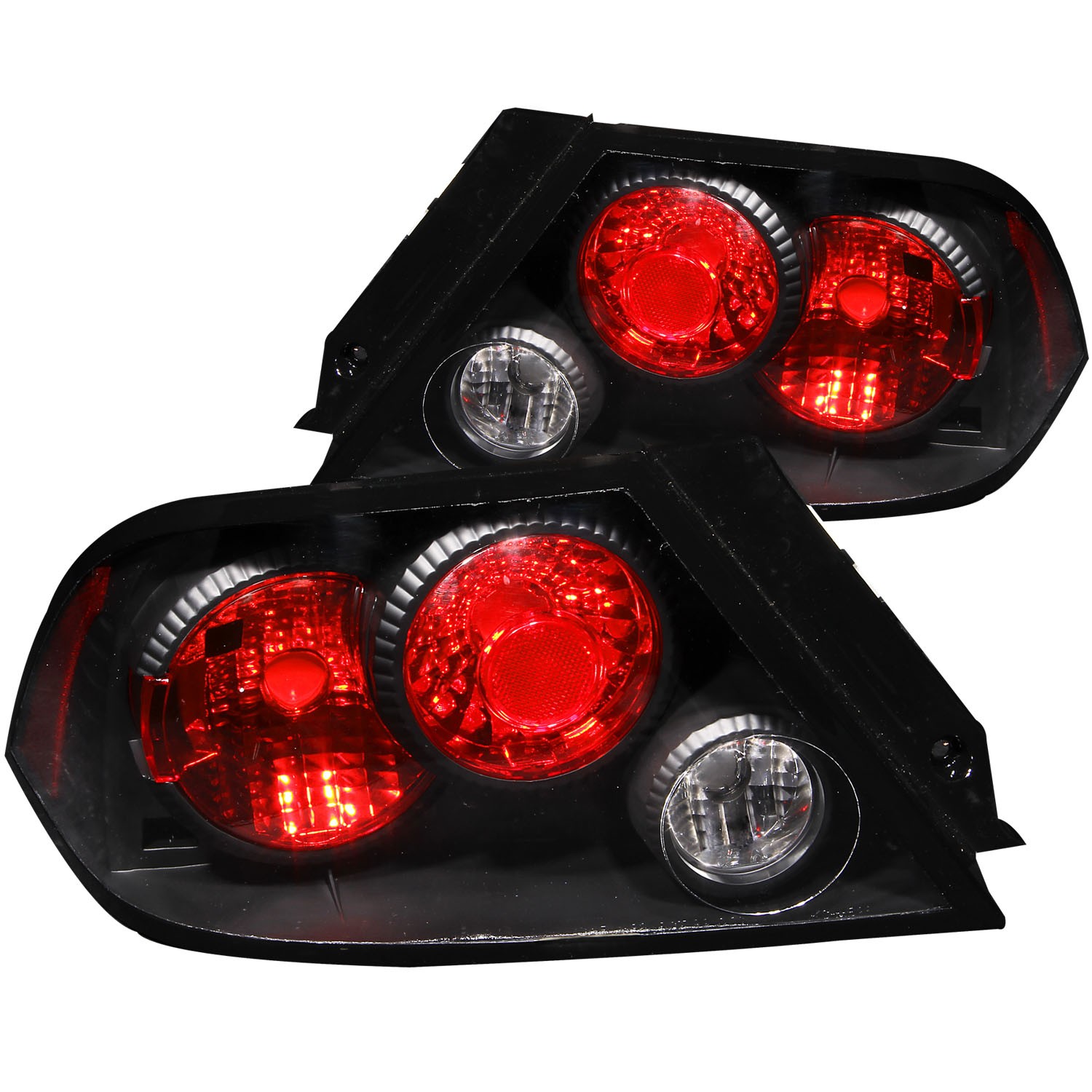 Incandescent Tail Light Compatible with Mitsubishi Lancer 2002-2003 Includes Left Driver and Right Passenger Side Tail Lights