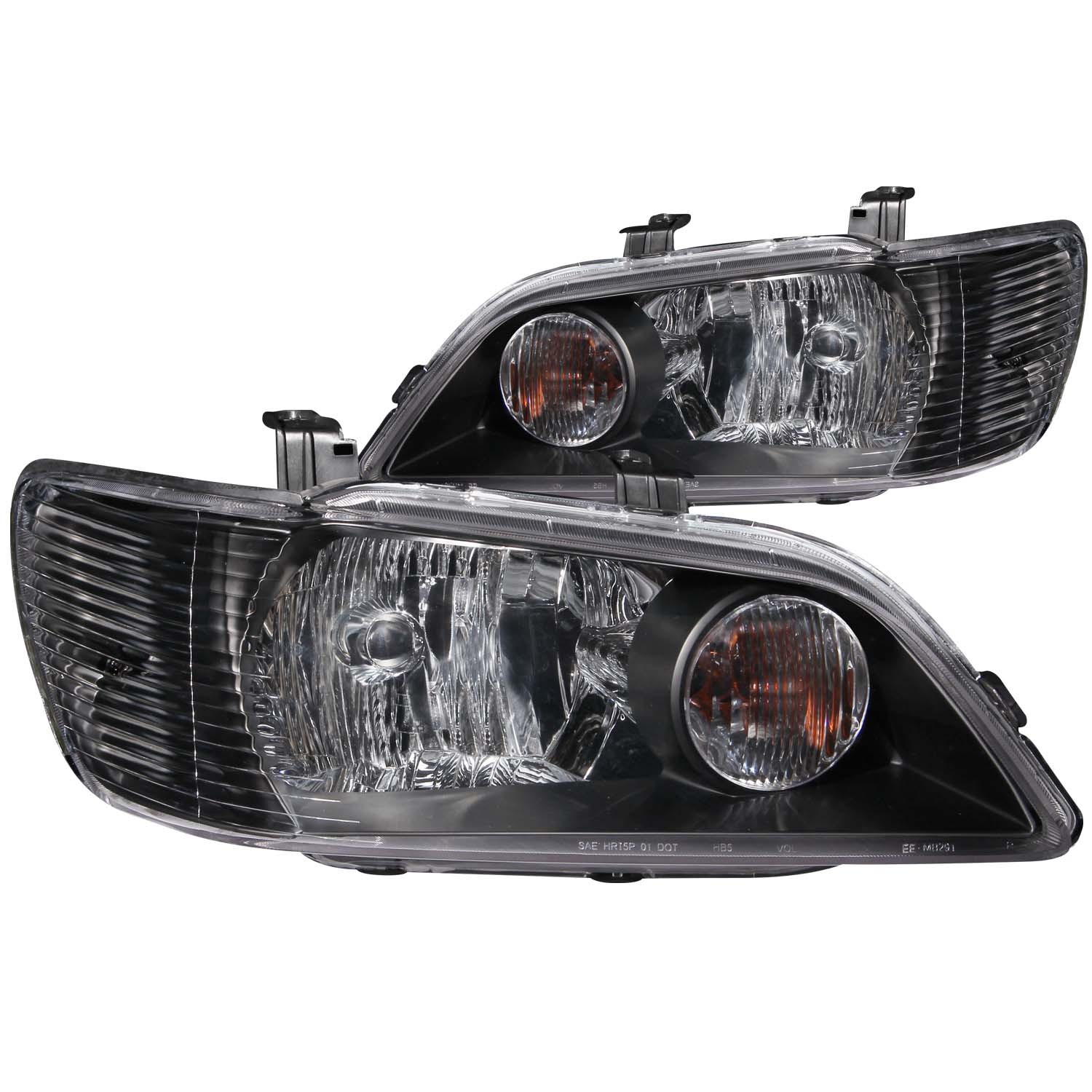 Headlight Set For 02-03 Mitsubishi Lancer