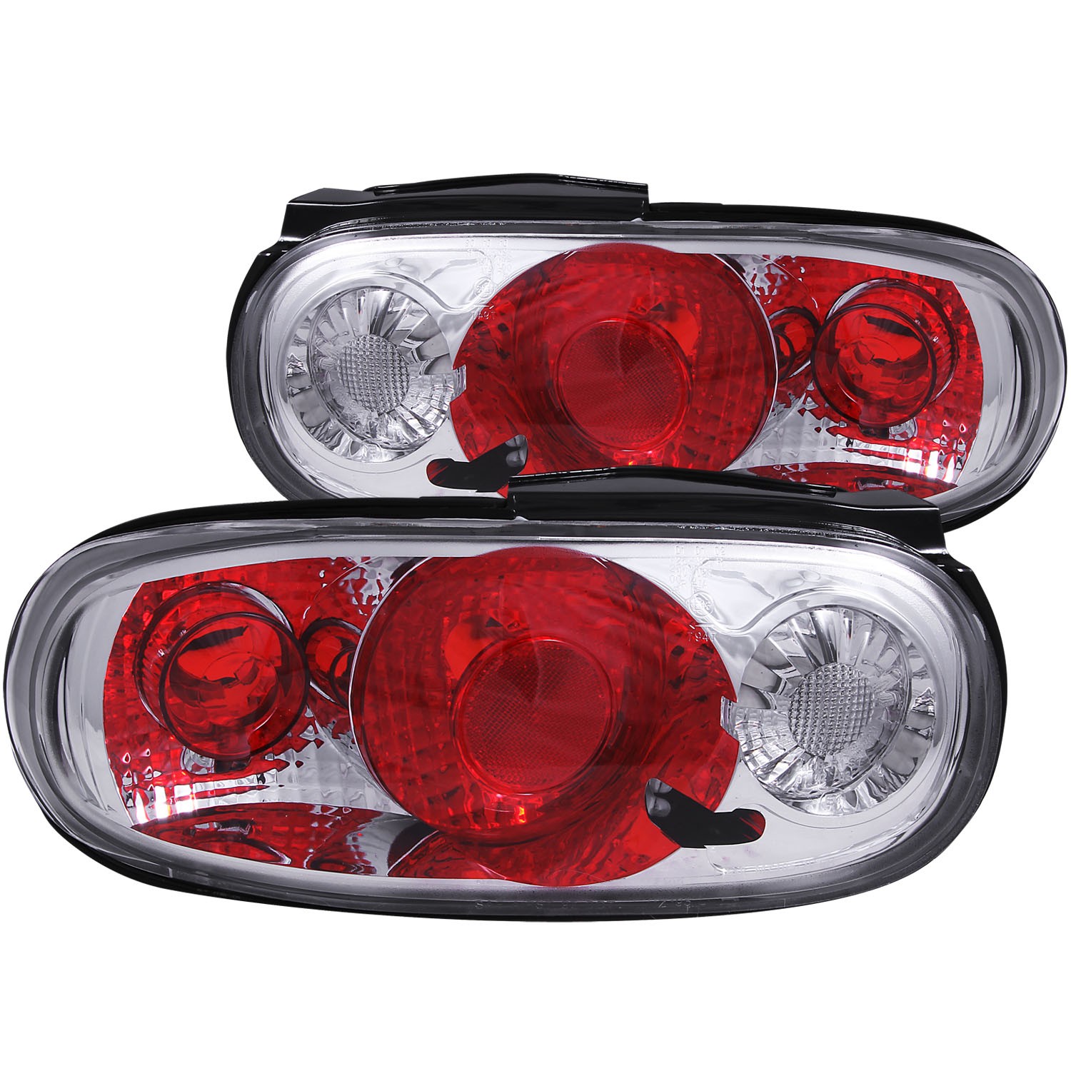 Incandescent Tail Light Compatible with Mazda Miata 1990-1997 Includes Left Driver and Right Passenger Side Tail Lights