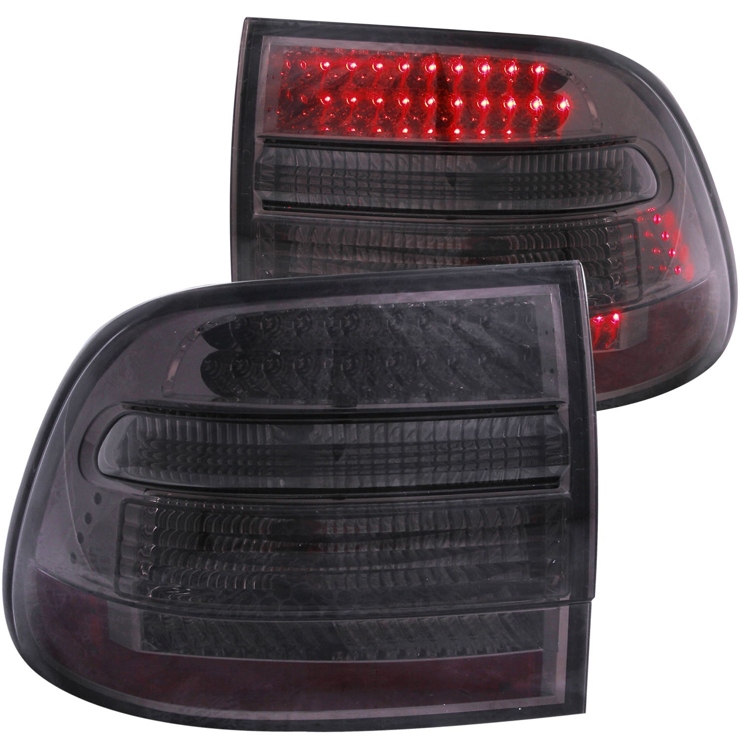 LED Tail Light Compatible with Porsche Cayenne 2003-2006 Includes Left Driver and Right Passenger Side Tail Lights