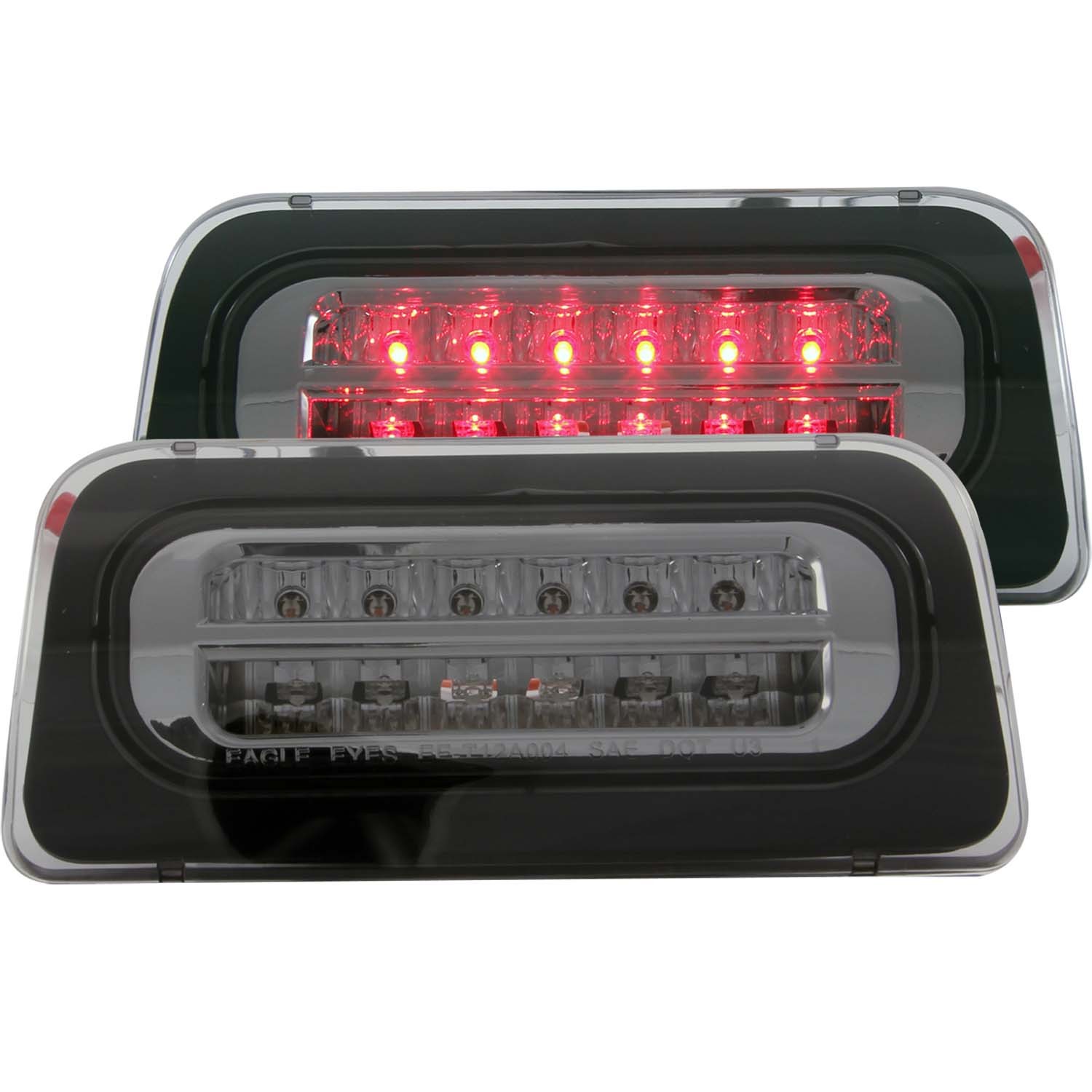LED Brake Light Fits Chevrolet GMC S-10 S10 Sonoma 1994-2004 Includes High Mount Stop 3rd Brake Light