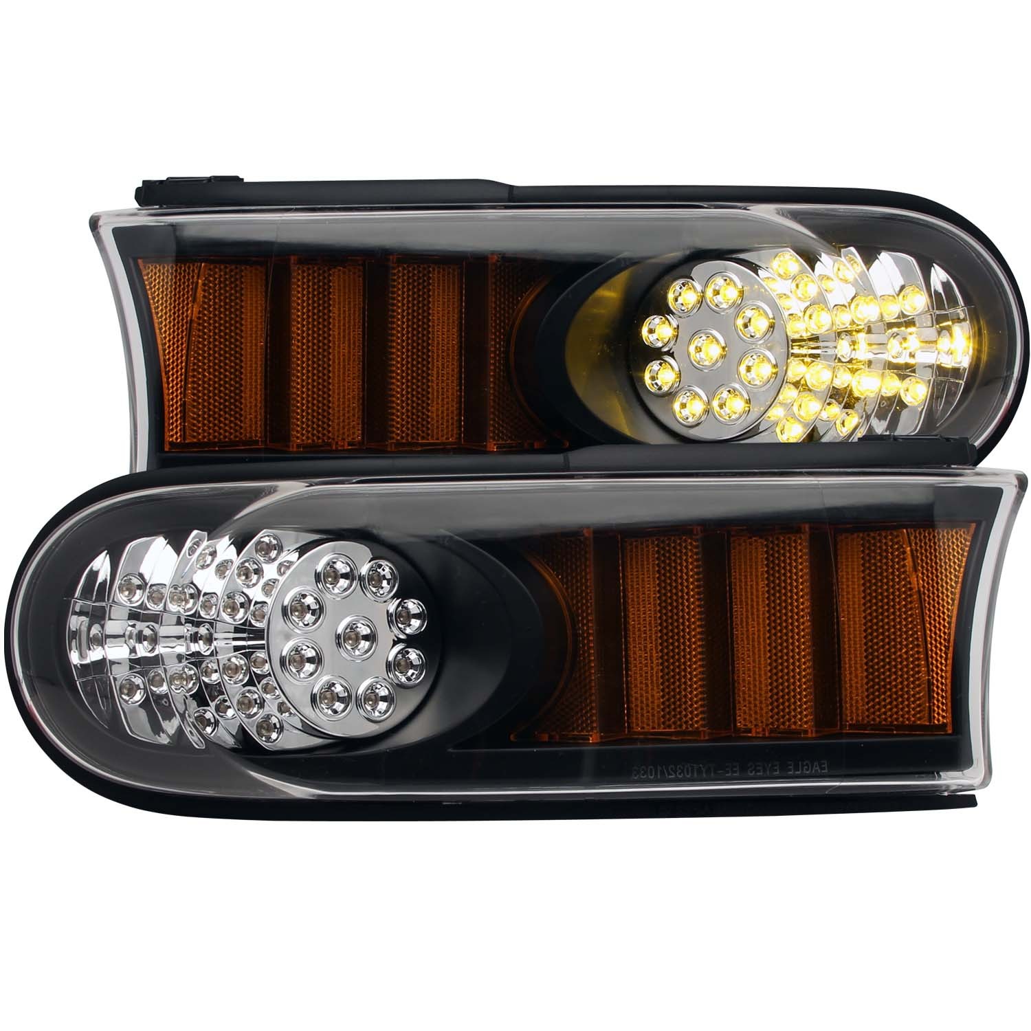 LED Park Lights Compatible with Toyota FJ Cruiser 2007-2013 Includes Left Driver and Right Passenger Side Corner Park Lights