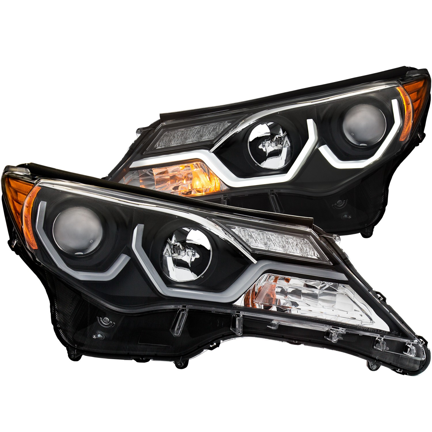 Headlight Set For 13-15 Toyota RAV4