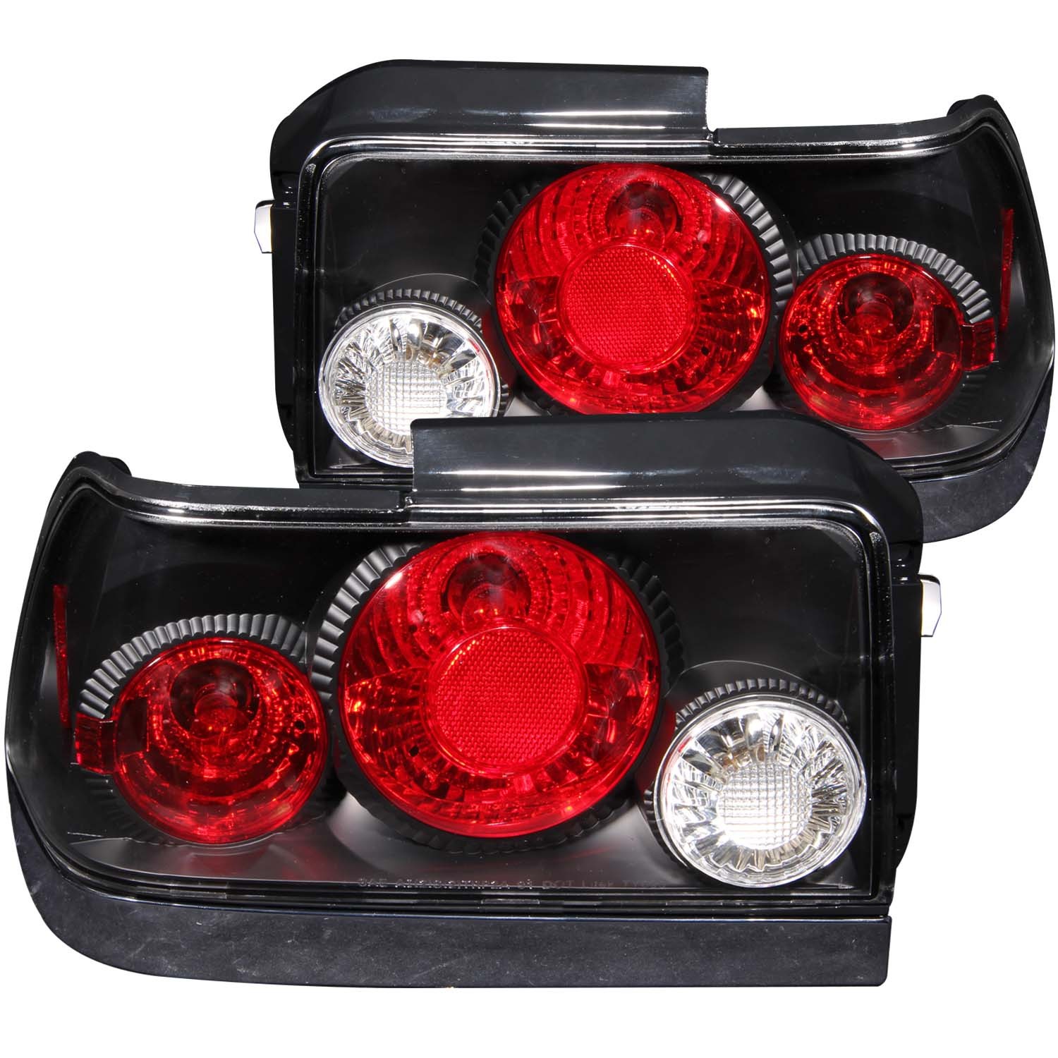 Incandescent Tail Light Compatible with Toyota Corolla 1993-1997 Includes Left Driver and Right Passenger Side Tail Lights