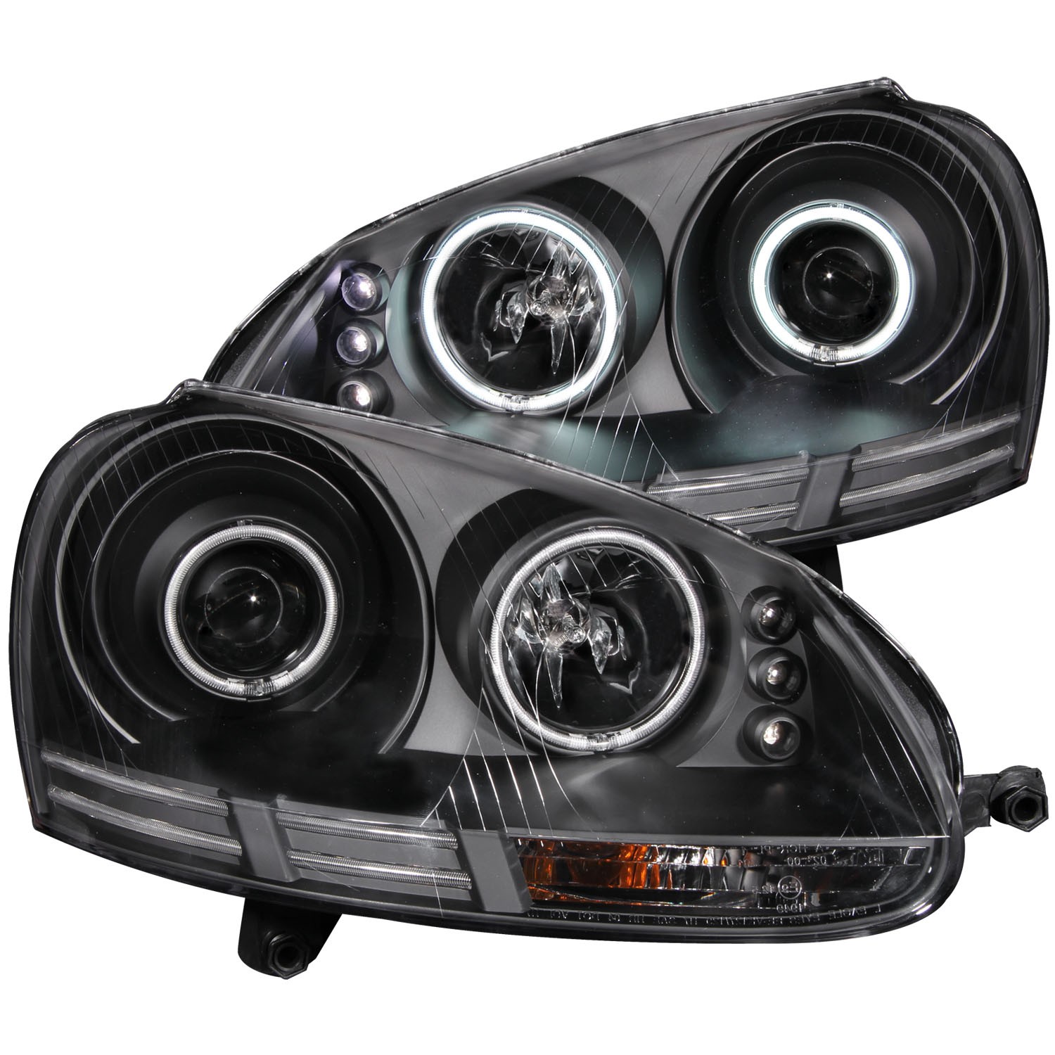 Headlight Set For 06-09 Volkswagen GTI, 06-09 Volkswagen Jetta, 06-09 Volkswagen Rabbit
