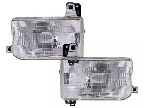 Headlight Set For 87-95 Nissan Pathfinder