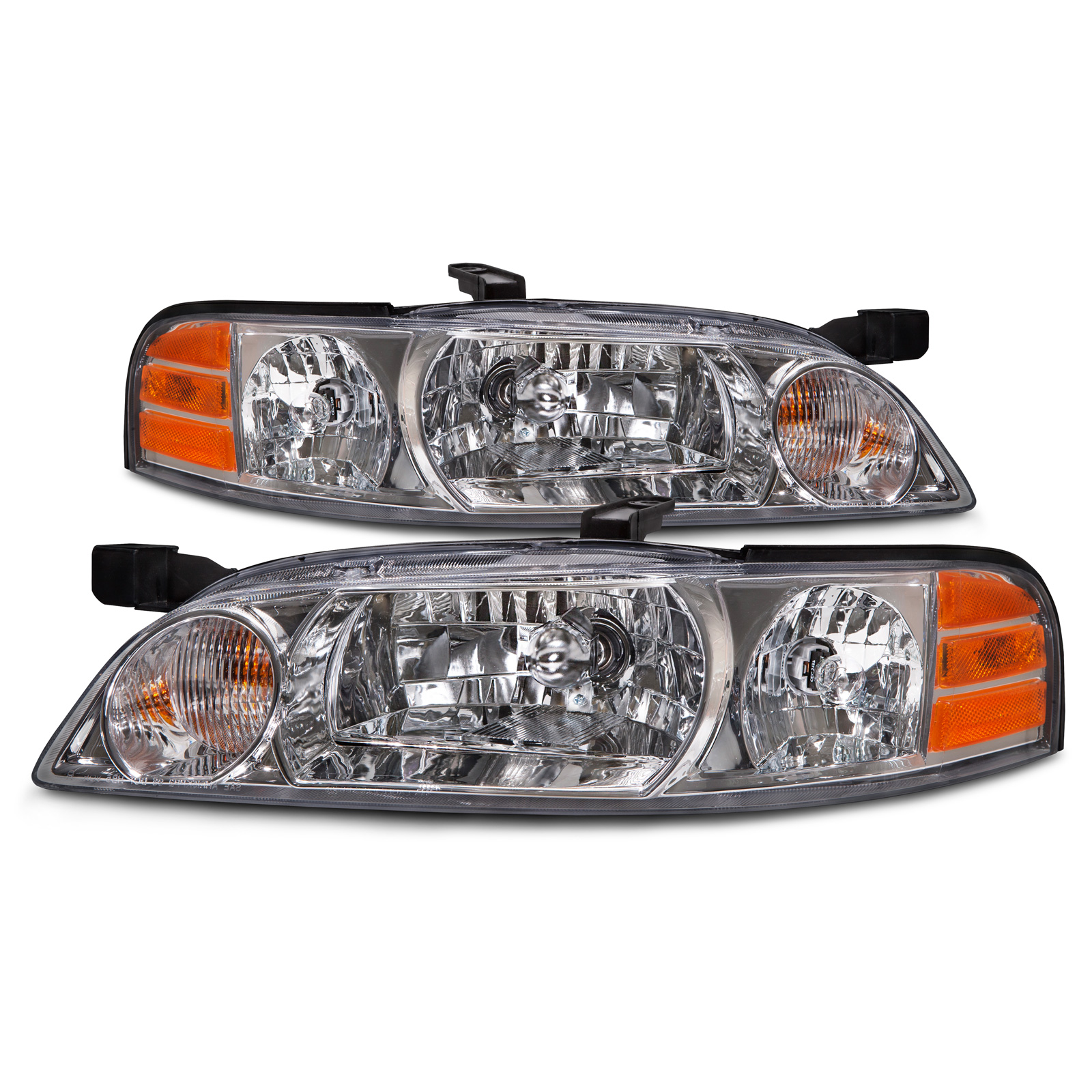 Headlight Set For 00-01 Nissan Altima
