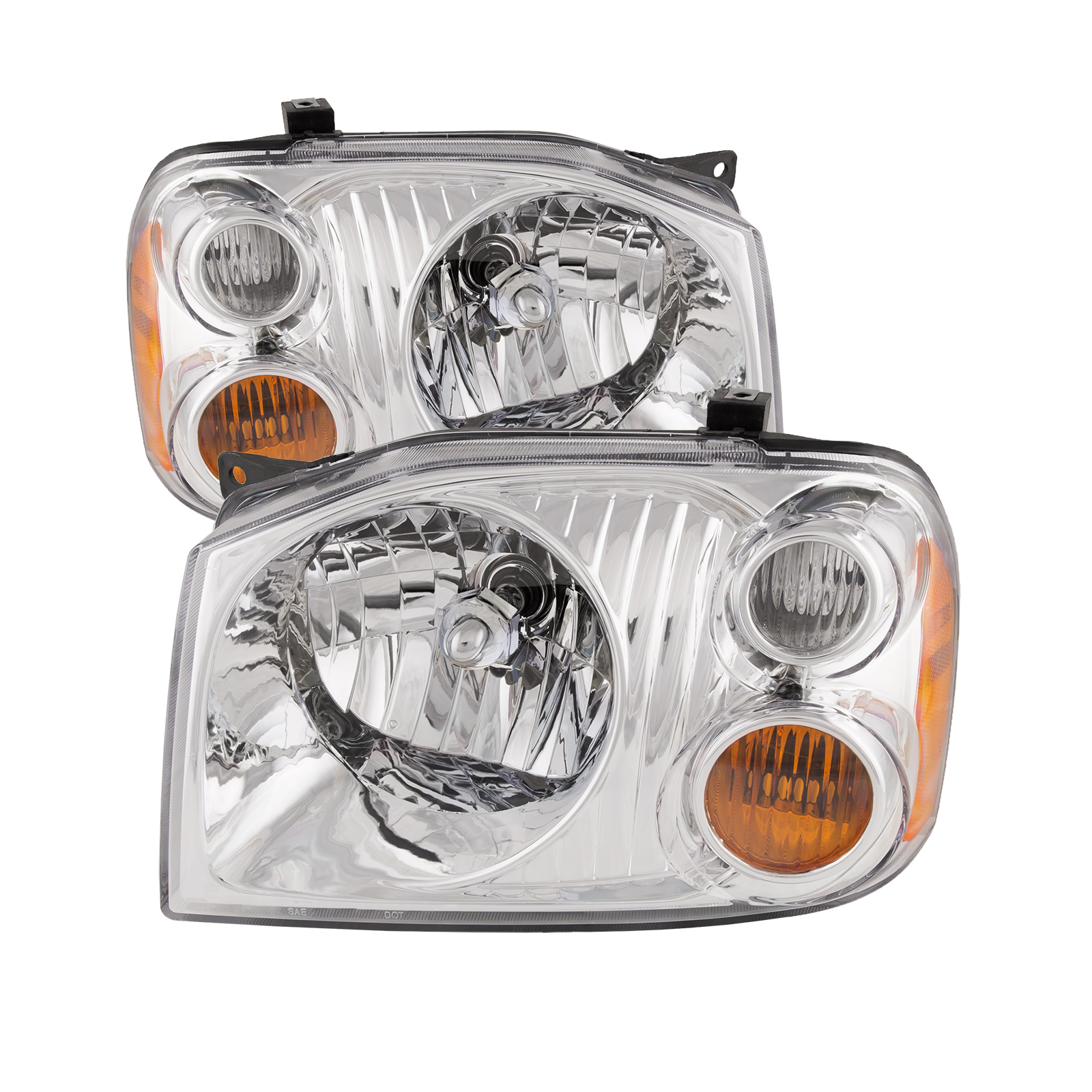 Headlight Set For 01-04 Nissan Frontier