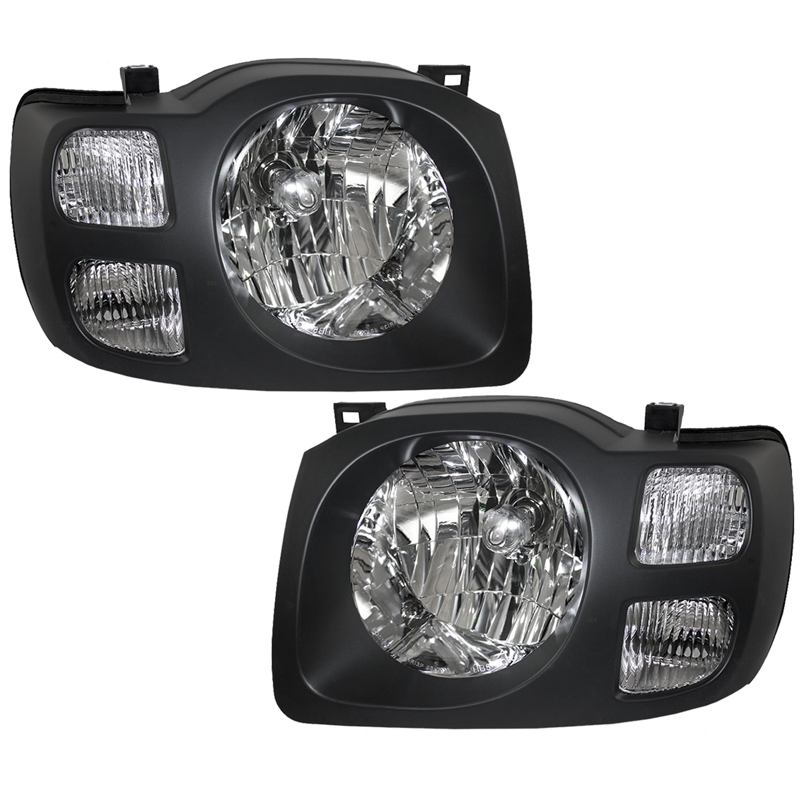 Headlight Set For 02-04 Nissan Xterra