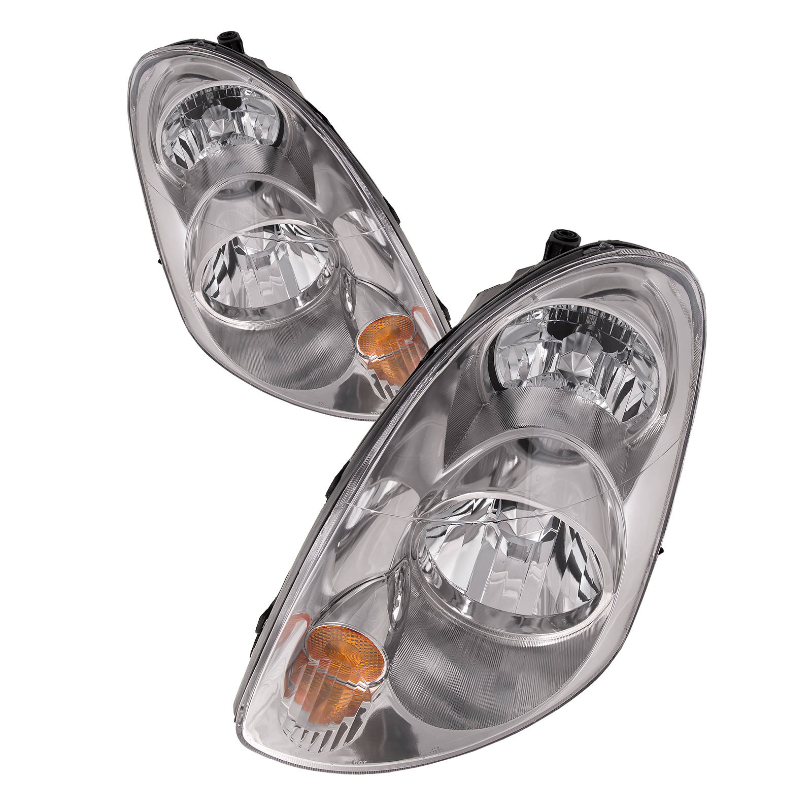 Headlight Set For 03-04 Infiniti G35