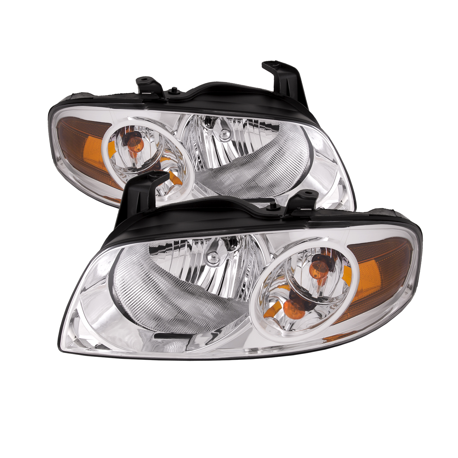 Headlight Set For 04-06 Nissan Sentra