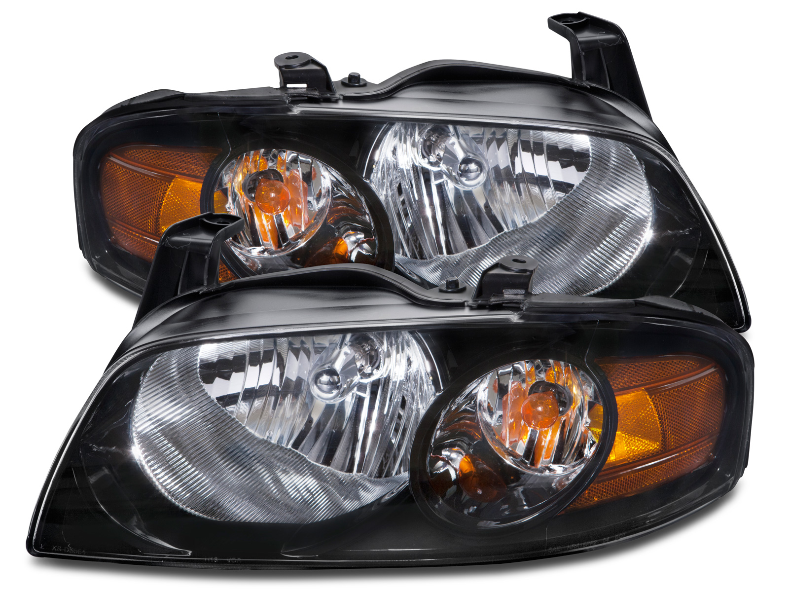 Headlight Set For 05-06 Nissan Sentra