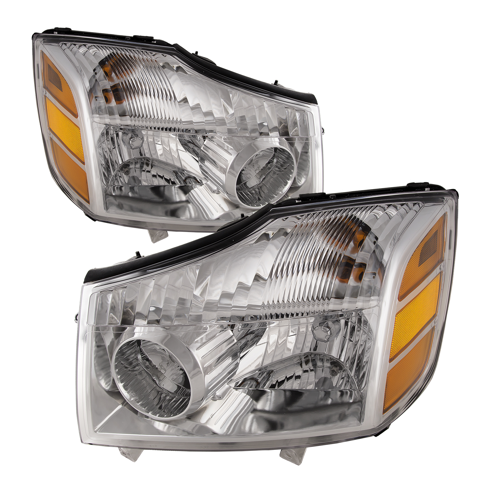 Headlight Set For 04-07 Nissan Armada, 04-07 Nissan Titan