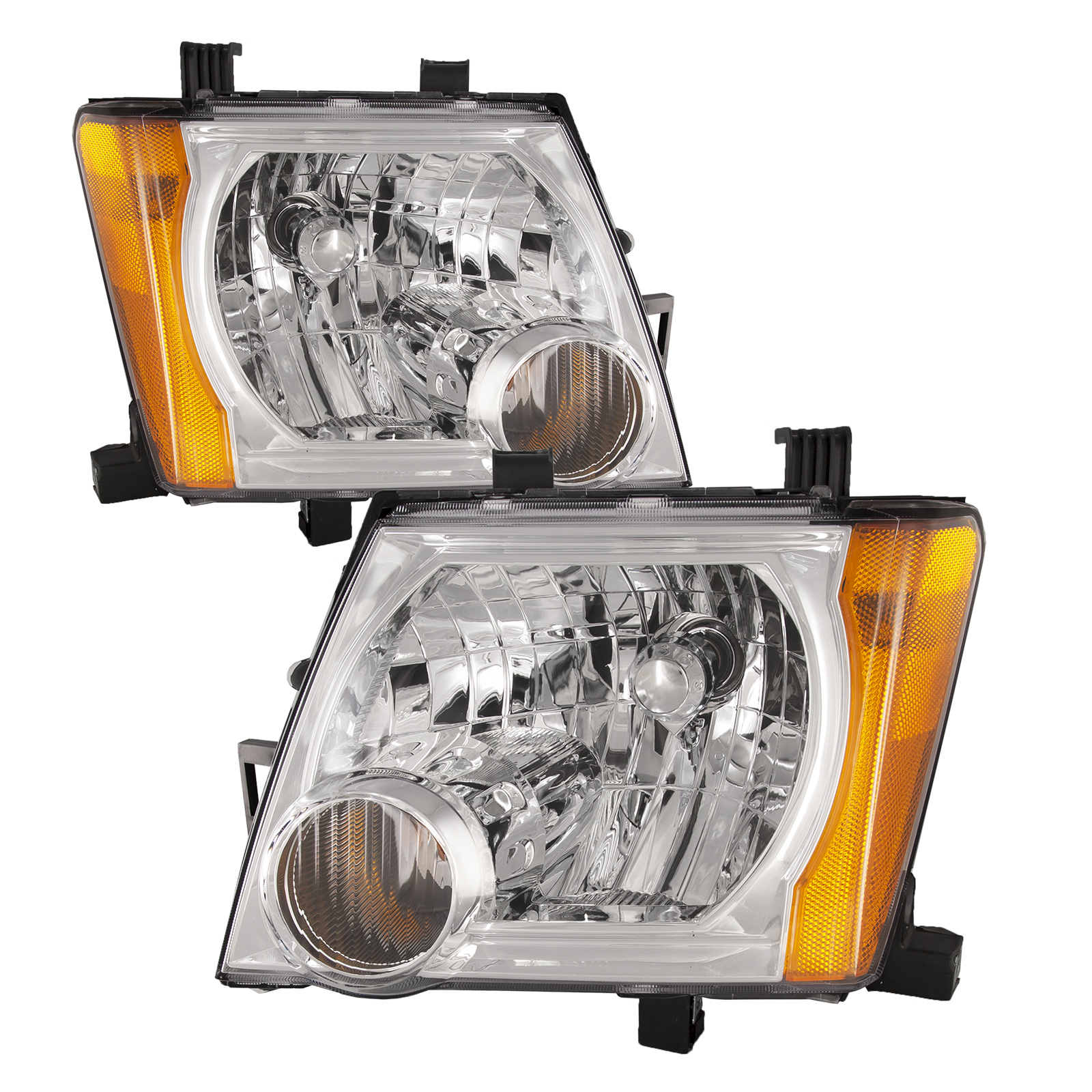 Headlight Set For 05-15 Nissan Xterra