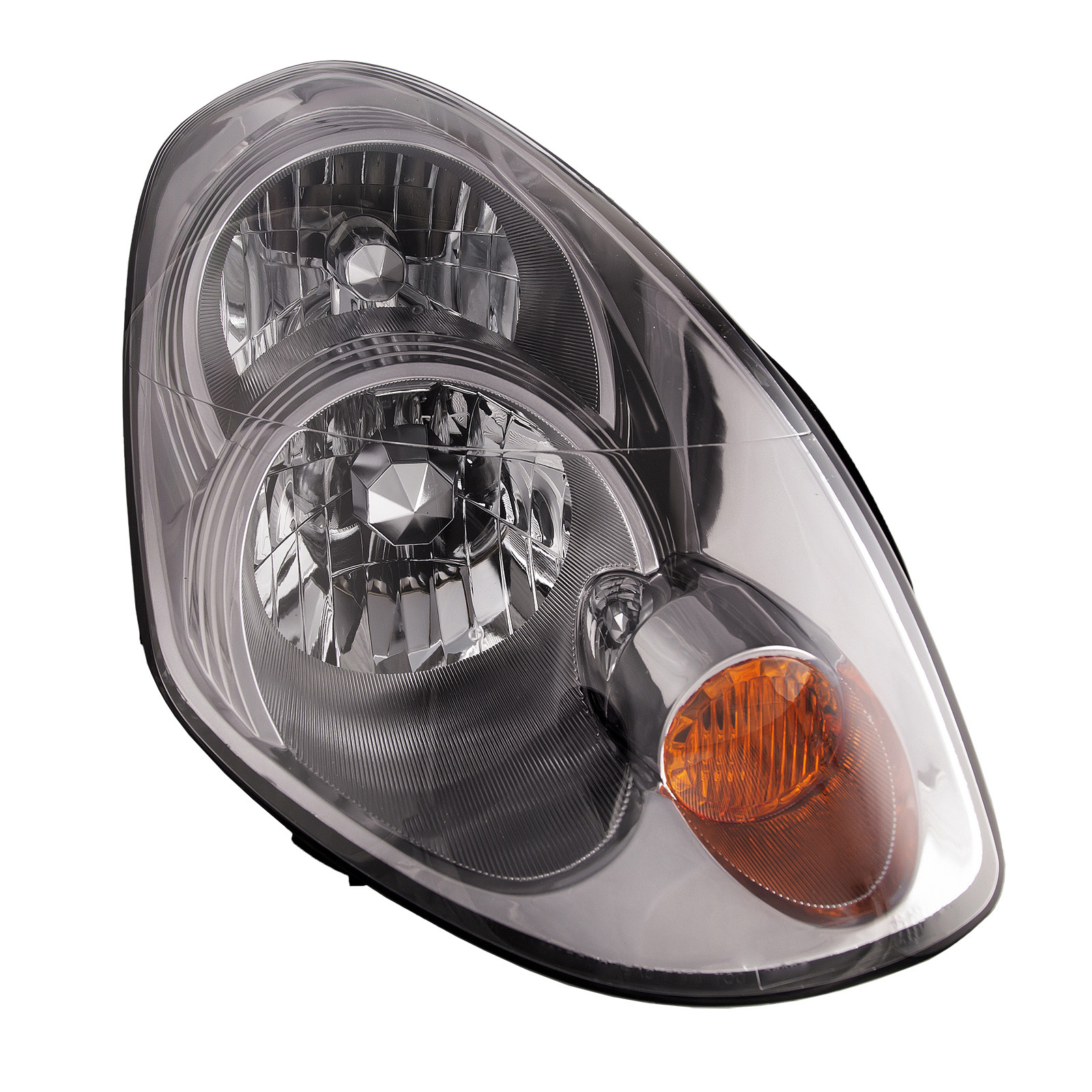 Right Passenger Side Headlight For 05-06 Infiniti G35