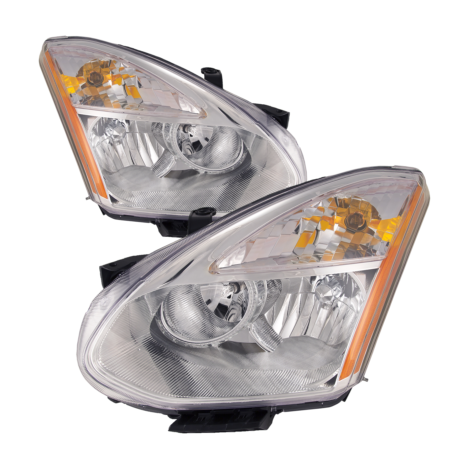 Headlight Set For 08-12 Nissan Rogue