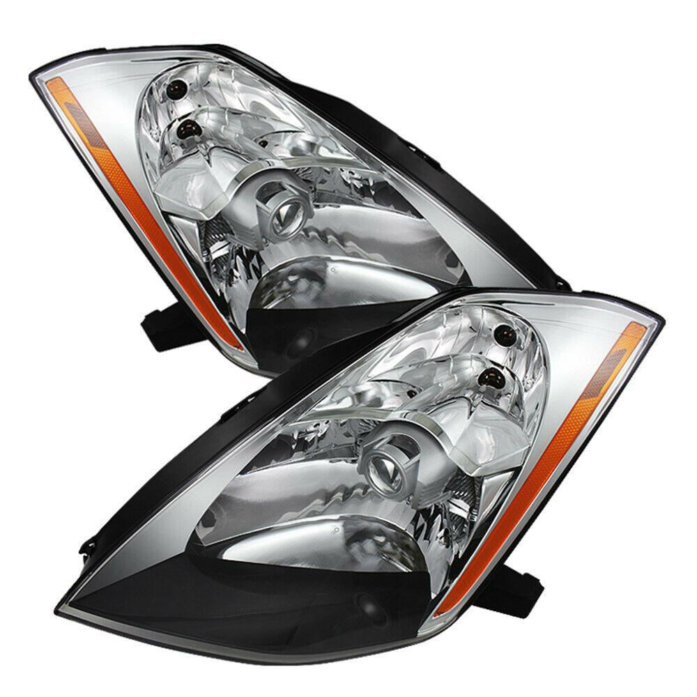 Headlight Set For 03-05 Nissan 350Z