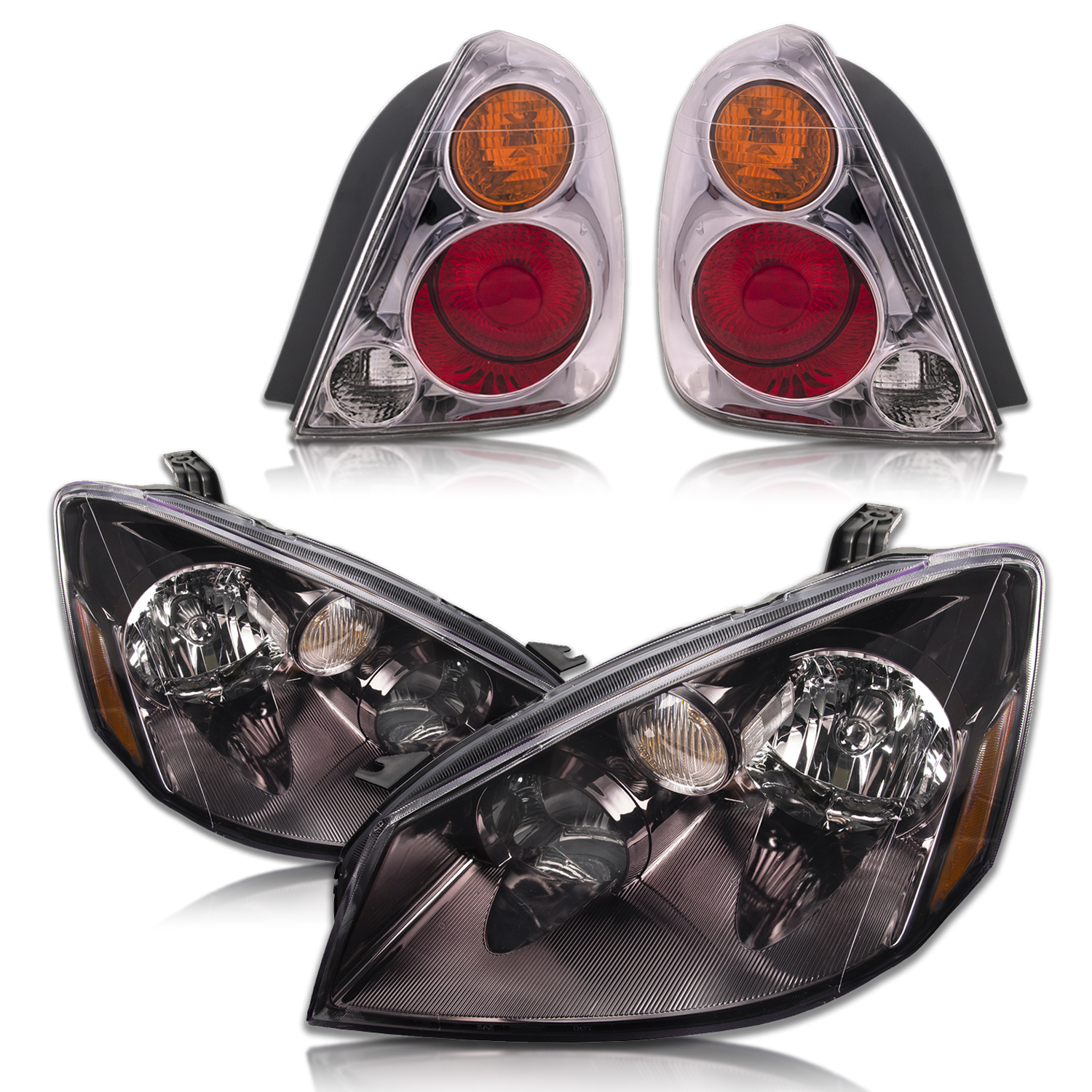 Headlight Set For 05-06 Nissan Altima