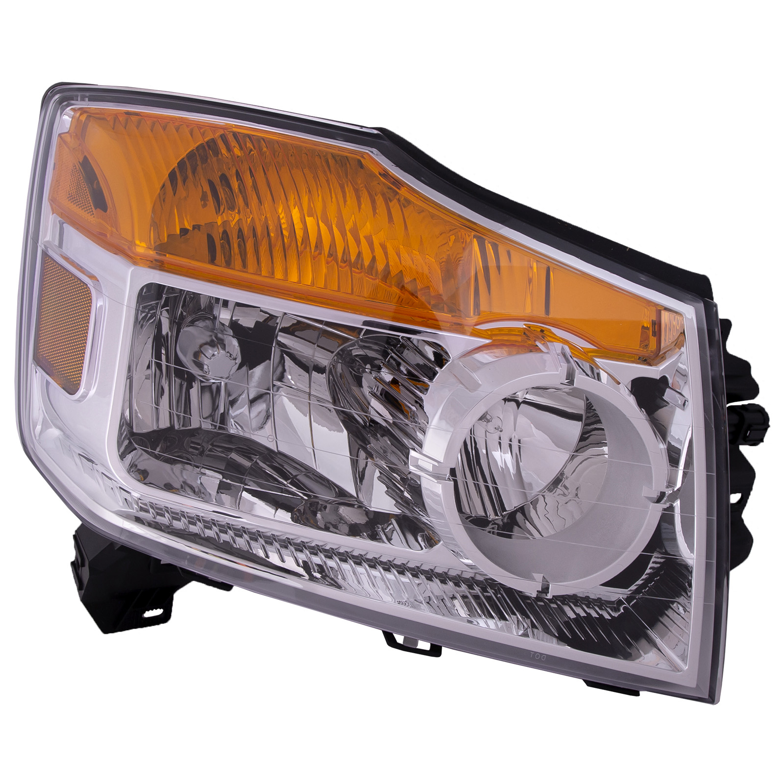 Right Passenger Side Headlight For 08-15 Nissan Armada; CAPA Certified