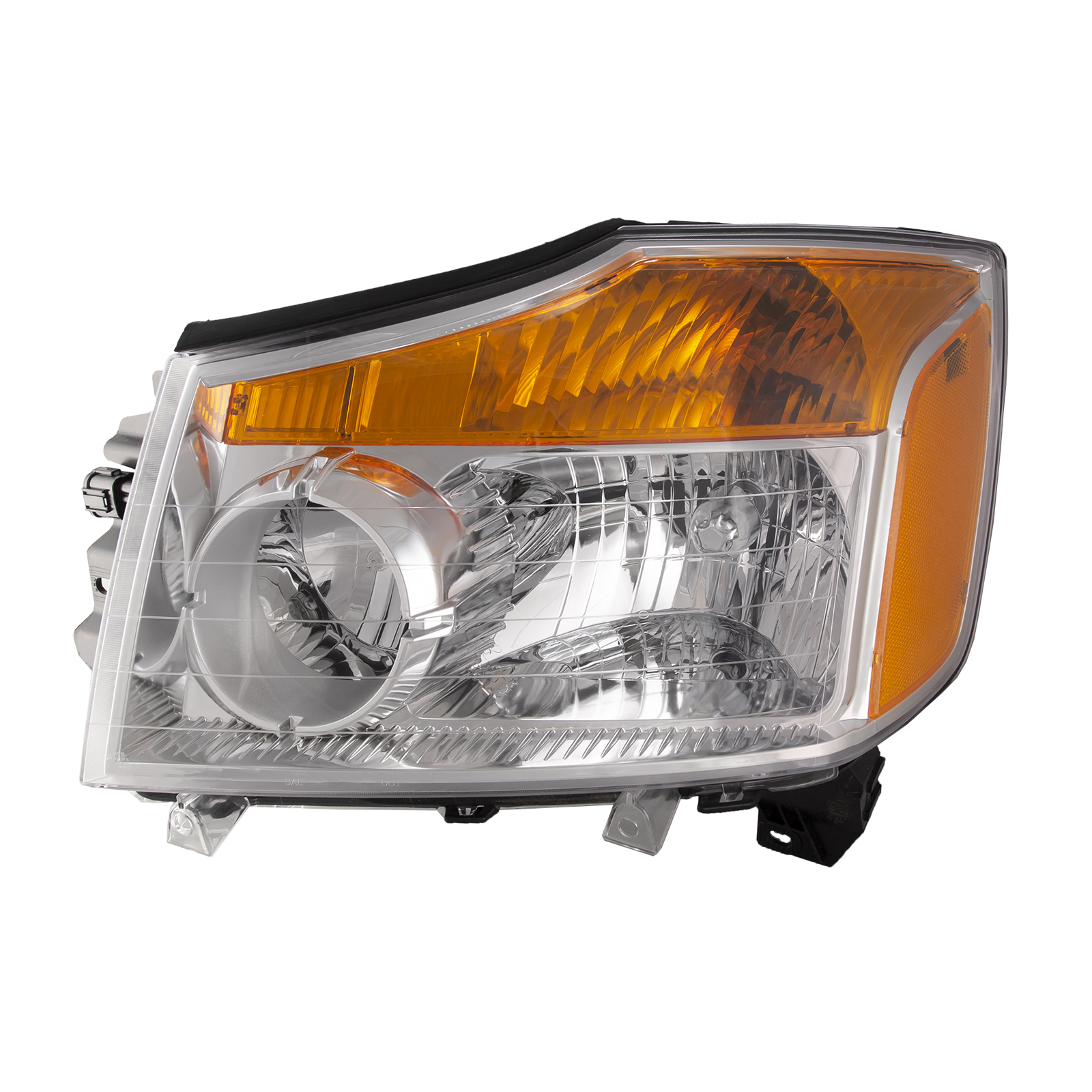 Left Driver Side Headlight For 08-15 Nissan Titan