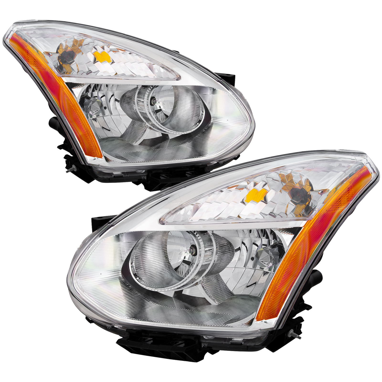 Headlight Set For 08-10 Nissan Rogue