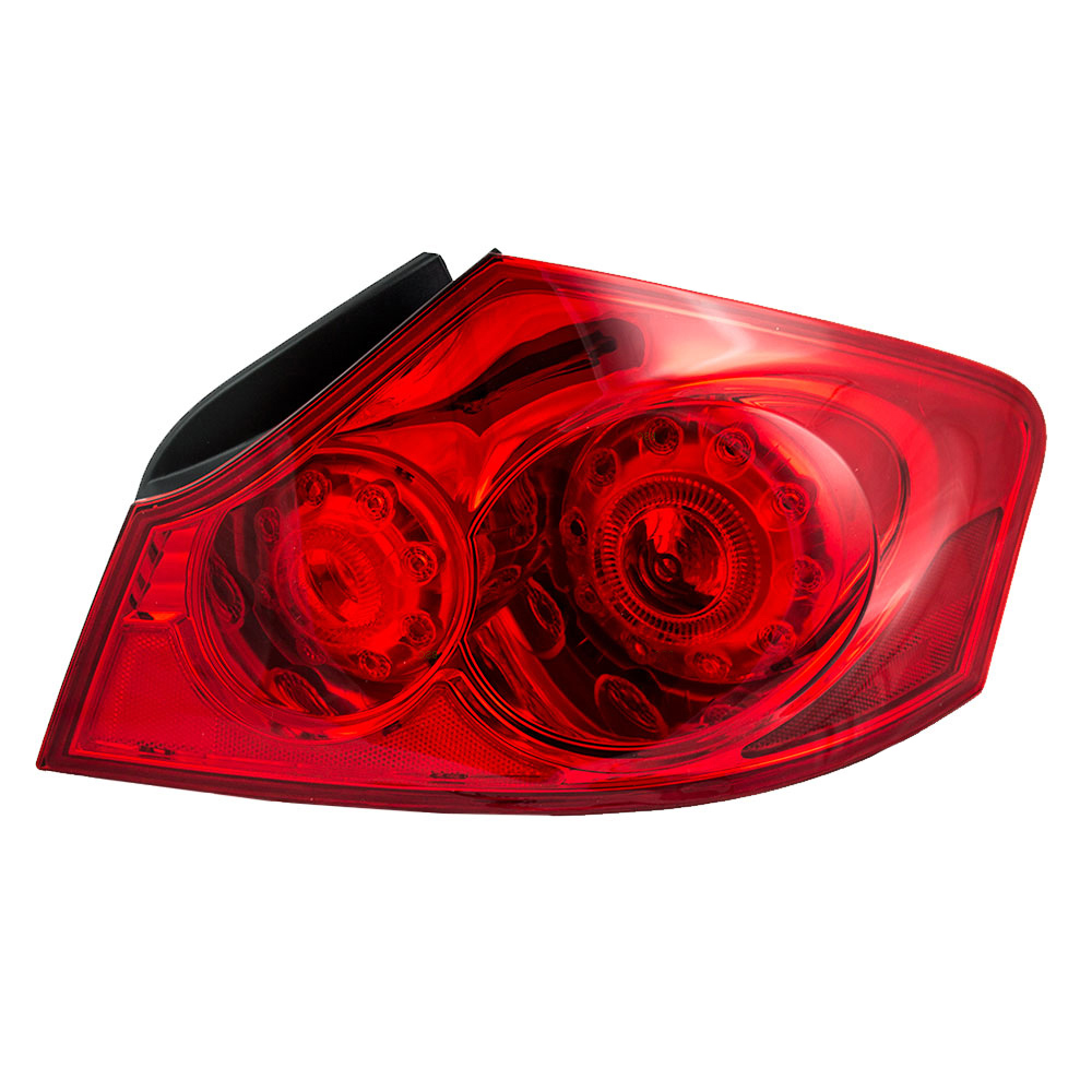 Right Passenger Side Tail Light For 11-12 Infiniti G25, 07-08 Infiniti G35, 09-13 Infiniti G37, 15 Infiniti Q40